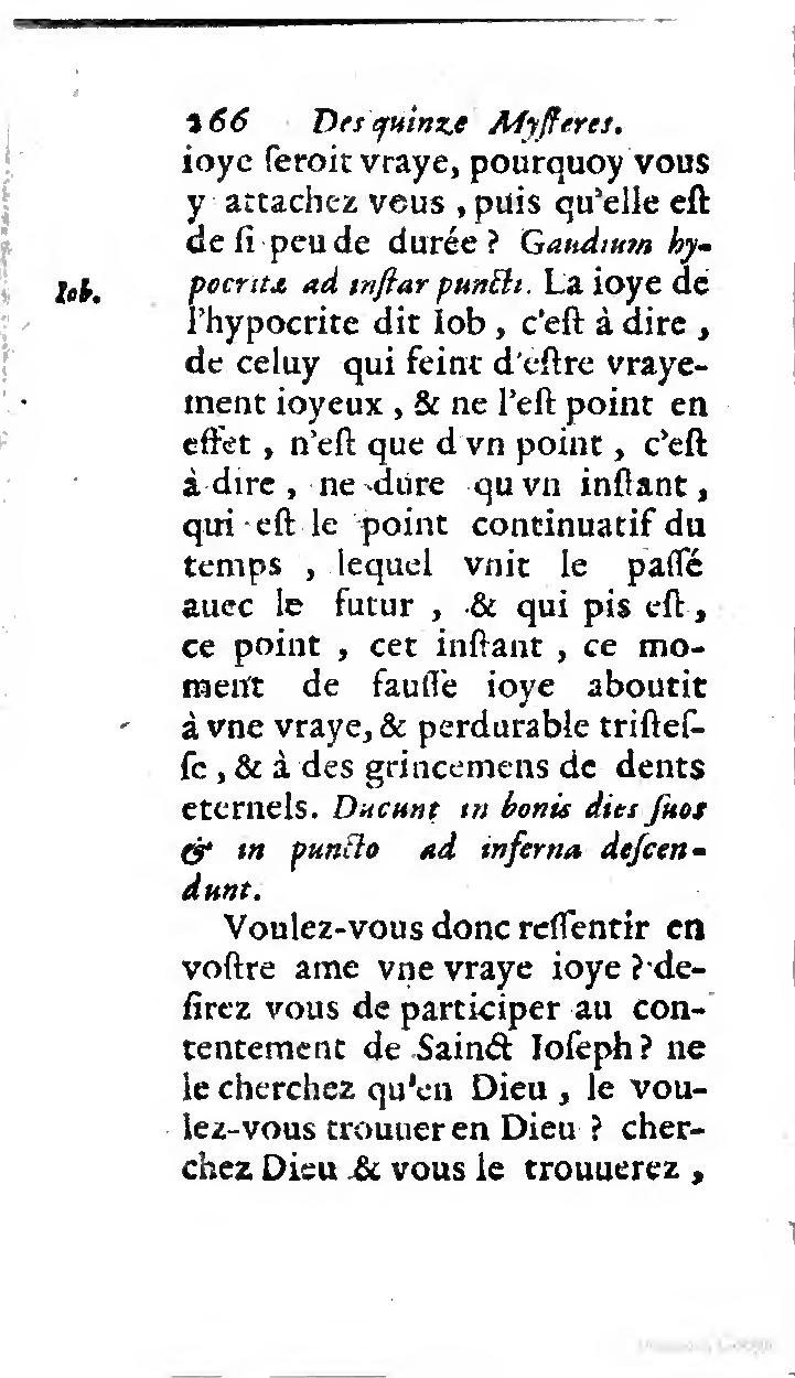 1646 - Jean Piot - Trésor inestimable de Saint-Joseph - BNC Rome