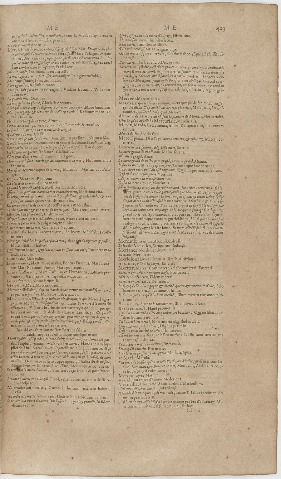 1606 - David Douceur - Trésor de la langue française - BnF