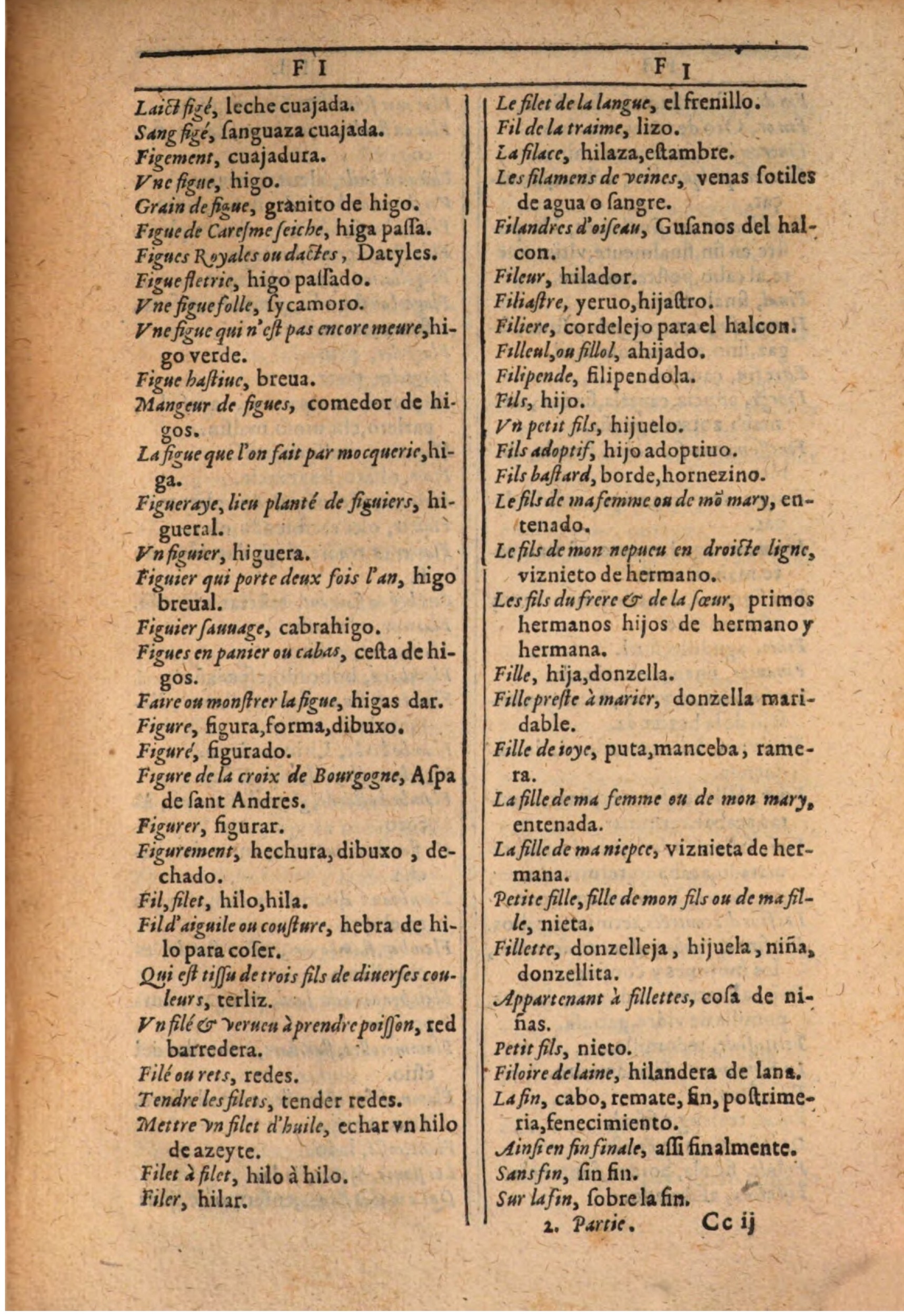 1607 - Marc Orry - Trésor des deux langues espagnole et française (Seconde partie) - BSB Munich 1607 - Marc Orry - Trésor des deux langues espagnole et française (Seconde partie) - BSB Munich