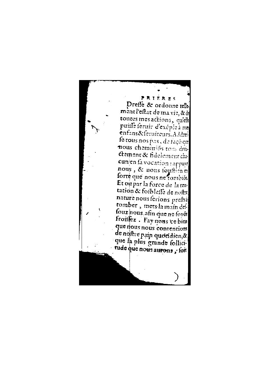 1596 - Guillaume Auvray - Trésor des prières, oraisons et instructions chrétiennes - BnF
