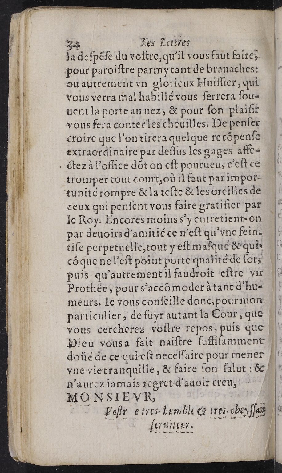 1624 - Jacques Cailloué - Secrétaire des secrétaires ou le Trésor de la plume française - BnF