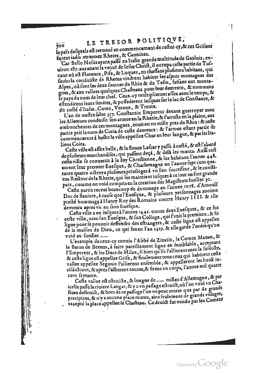 1611 - Pierre Chevalier - Trésor politique - UGent