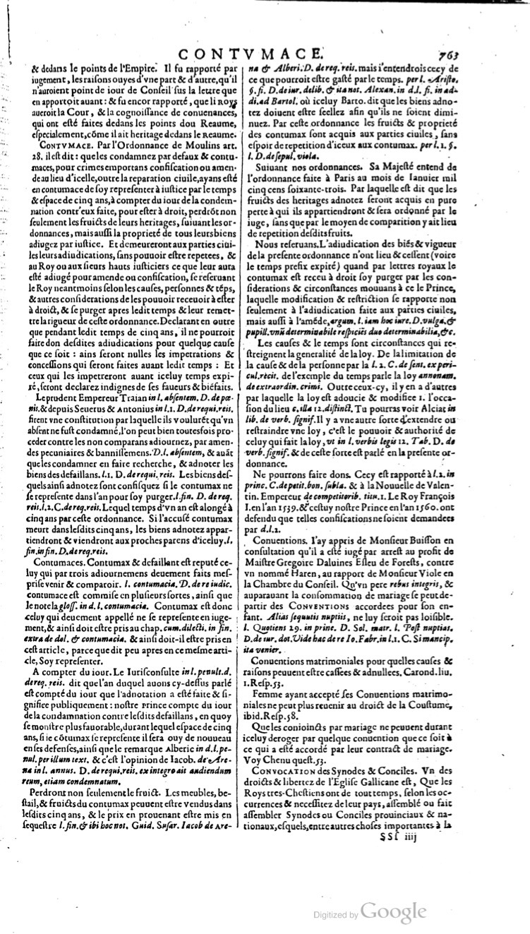 1629 - Veuve Nicolas Buon - Trésor du droit français (21754 T. 1) - BM Lyon
