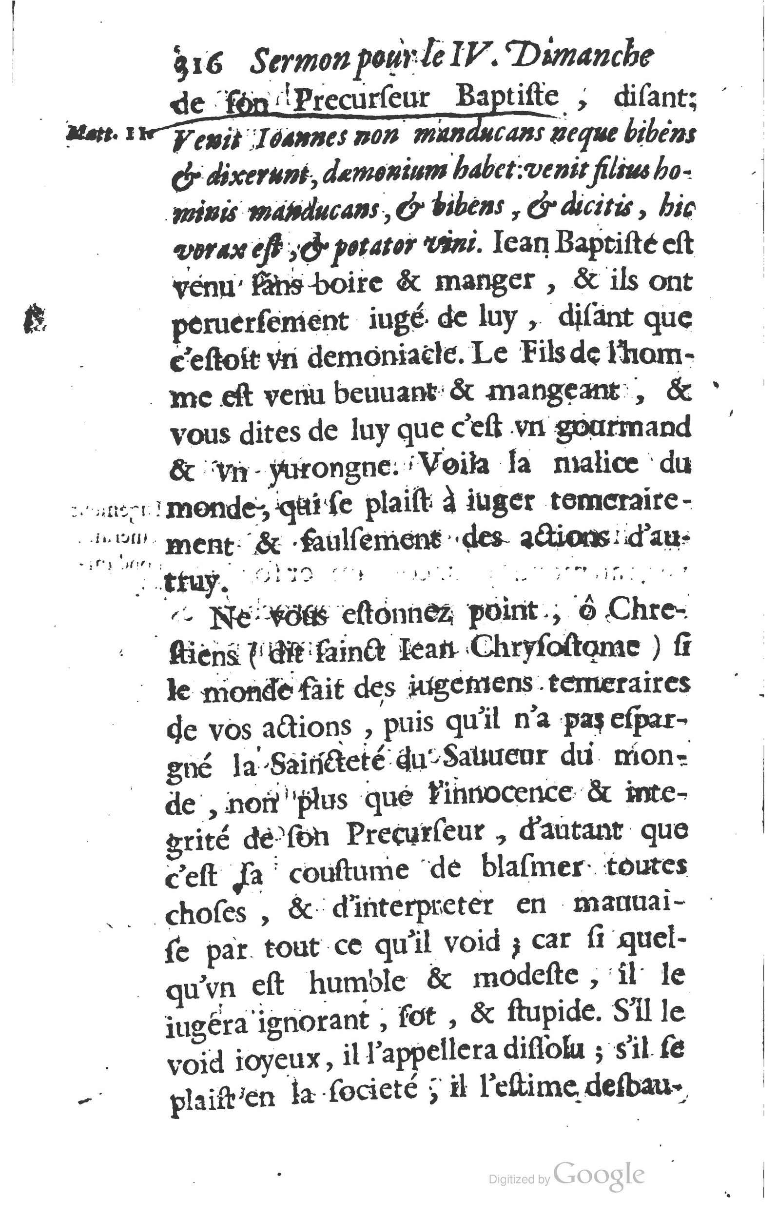 1629 - Manassés de Préaulx - Sermons ou Trésors de la piété chrétienne - BM Lyon