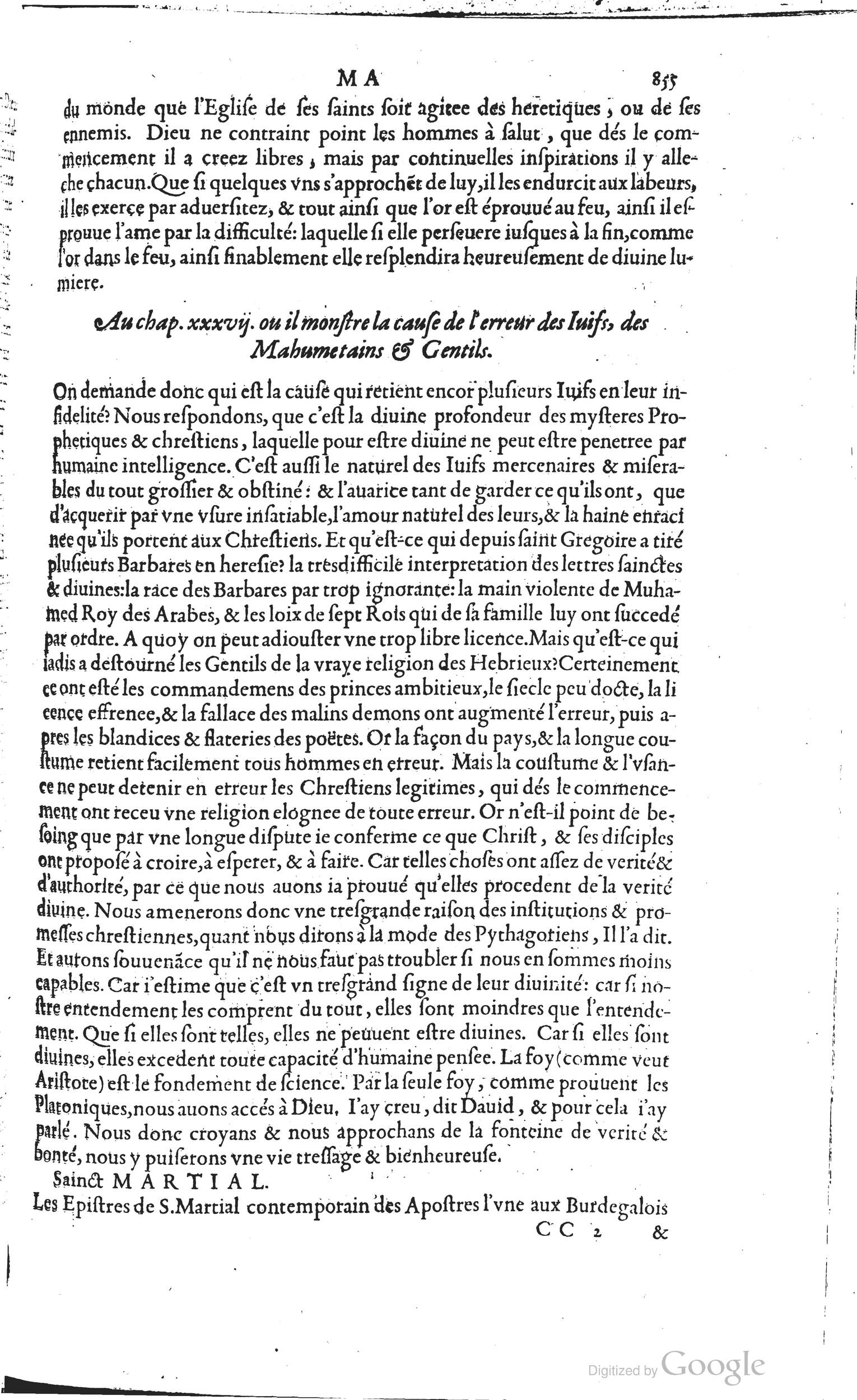 1585 - Barthélemy Honorat - Bibliothèques françaises - BSB Munich