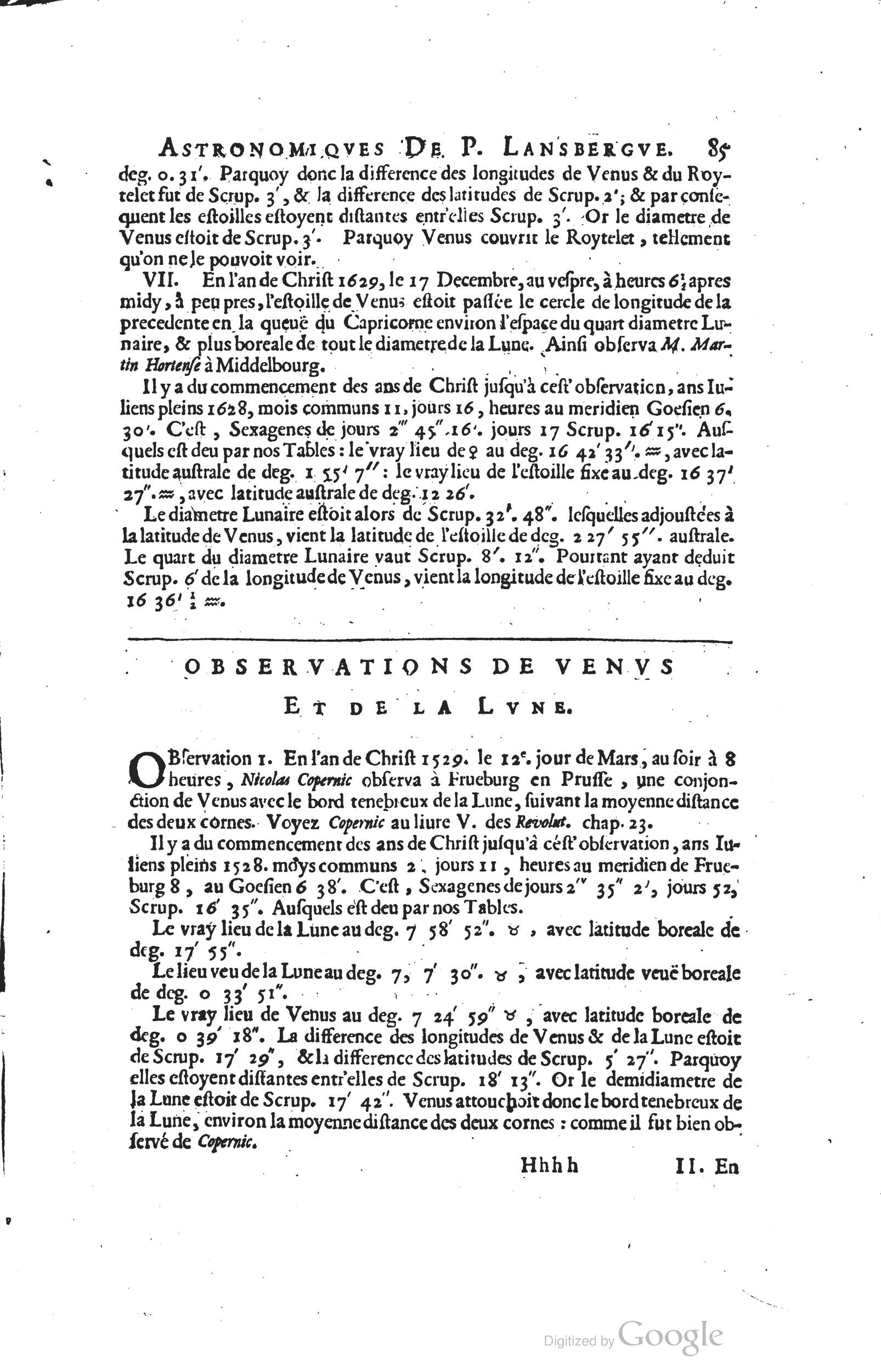 1634 - Zacharie Roman - Les Tables perpétuelles - Universiteit Leiden