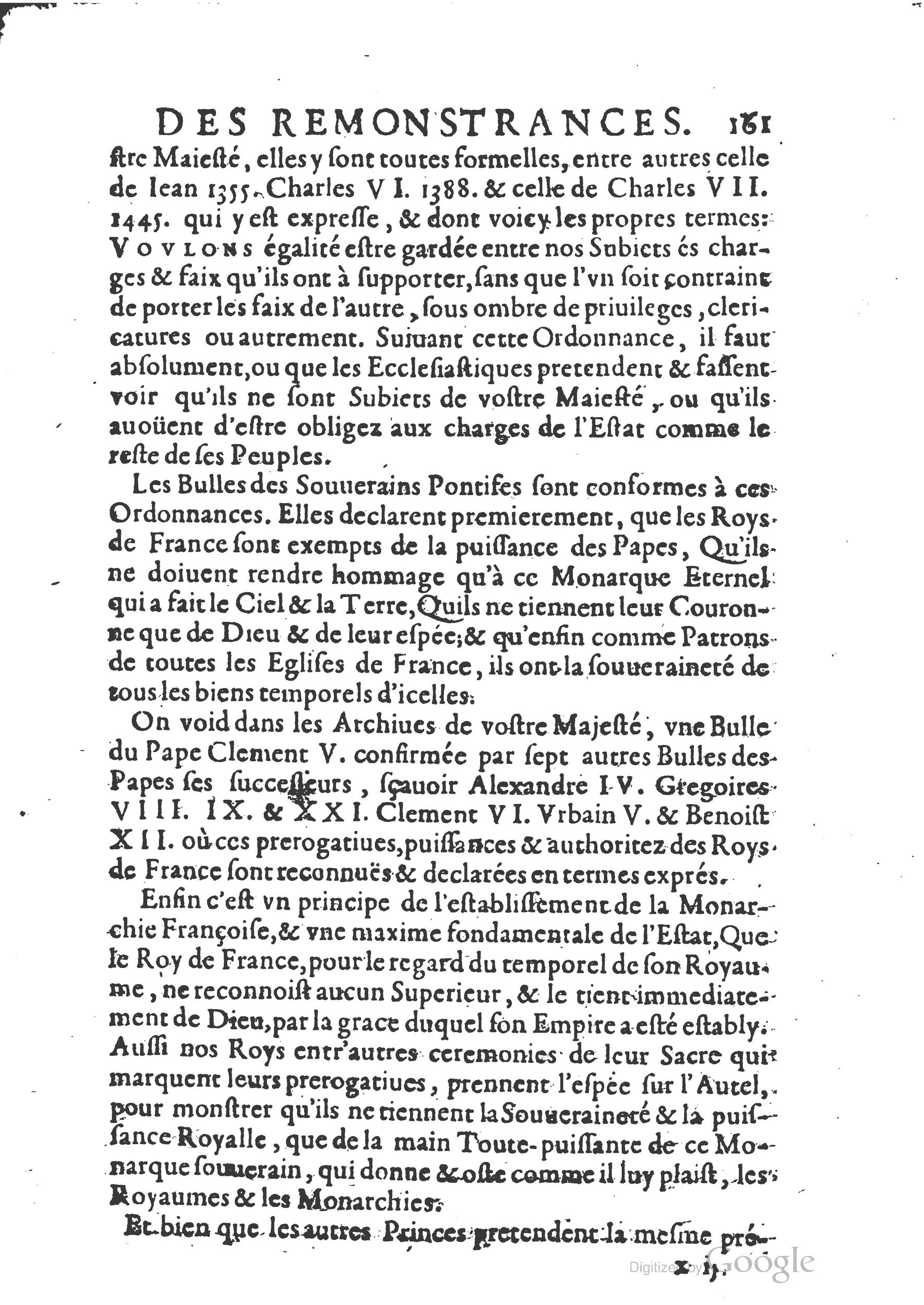 1654 - Michel Bobin - Trésor des harangues, remontrances et oraisons funèbres - BM Lyon