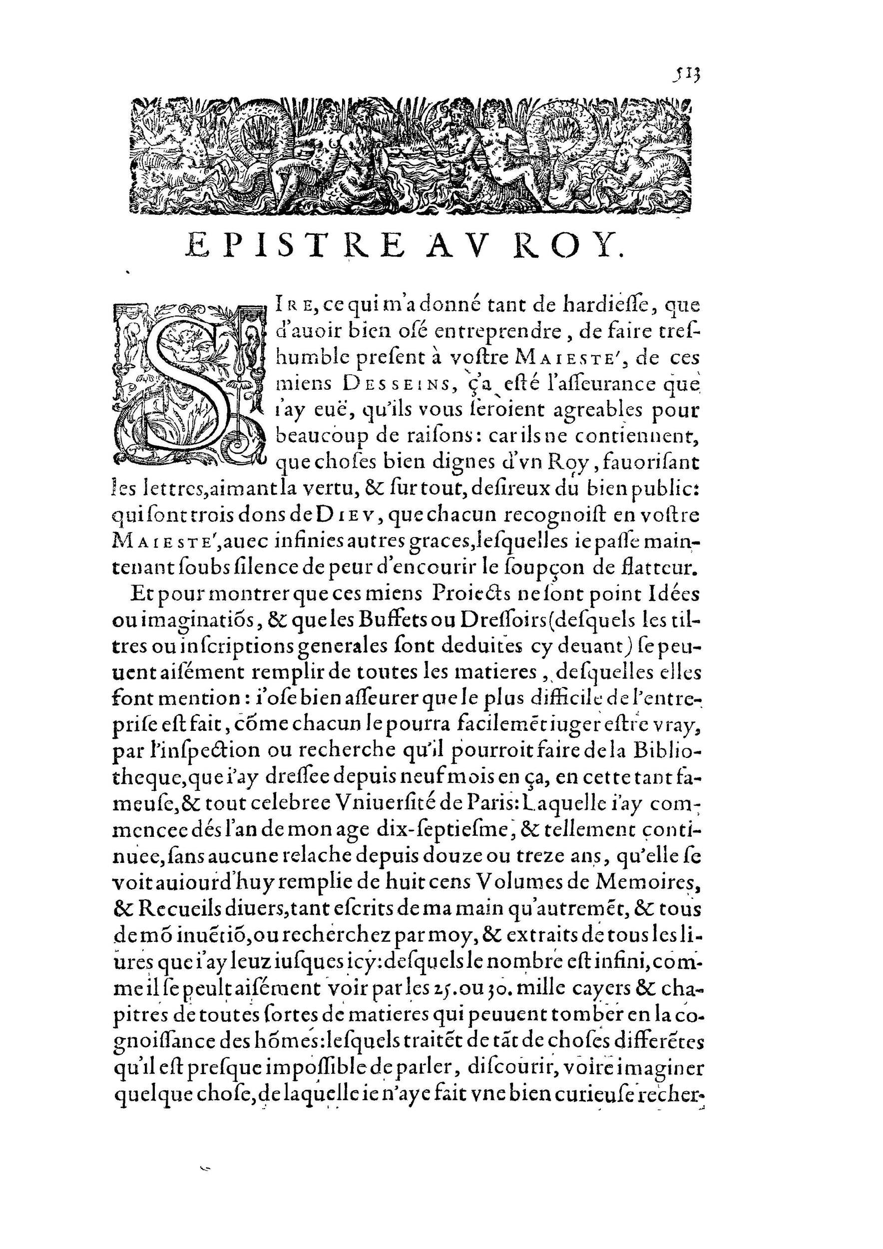 1584 - Abel L&#039;Angelier - Bibliothèques françaises - BnF