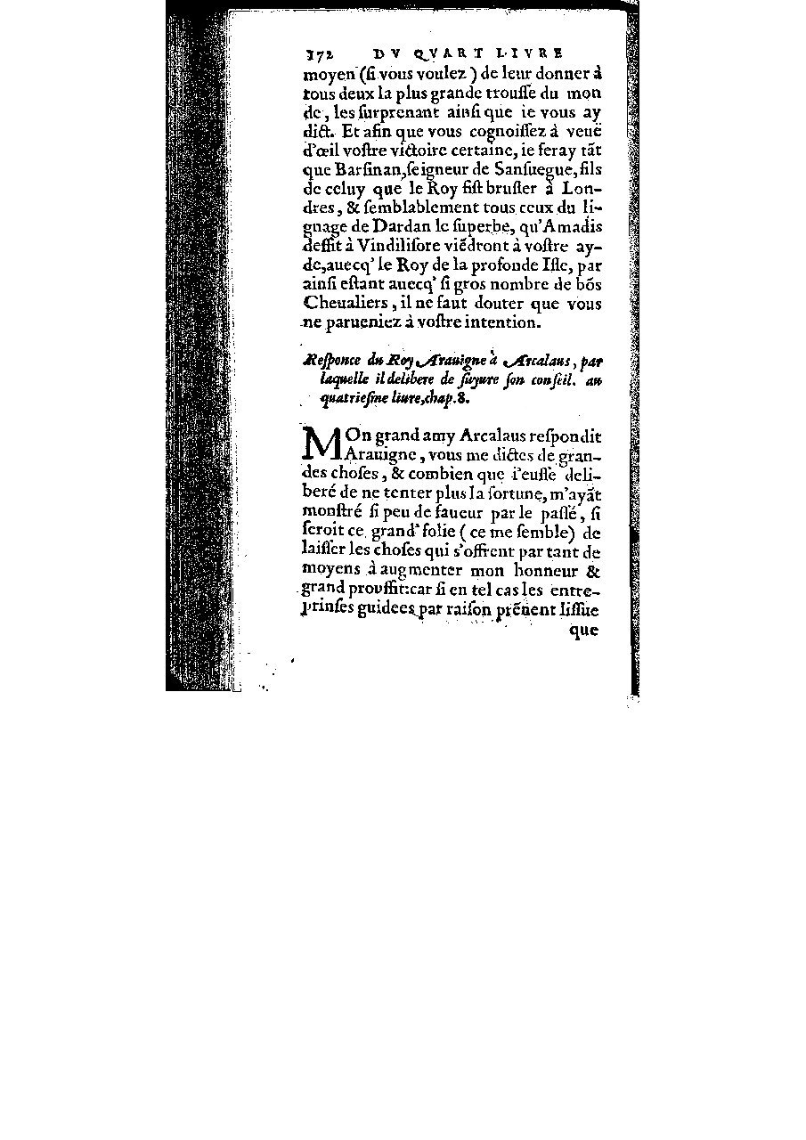 1572 - Veuve Gabriel Cotier - Trésor des Amadis - BM Lyon