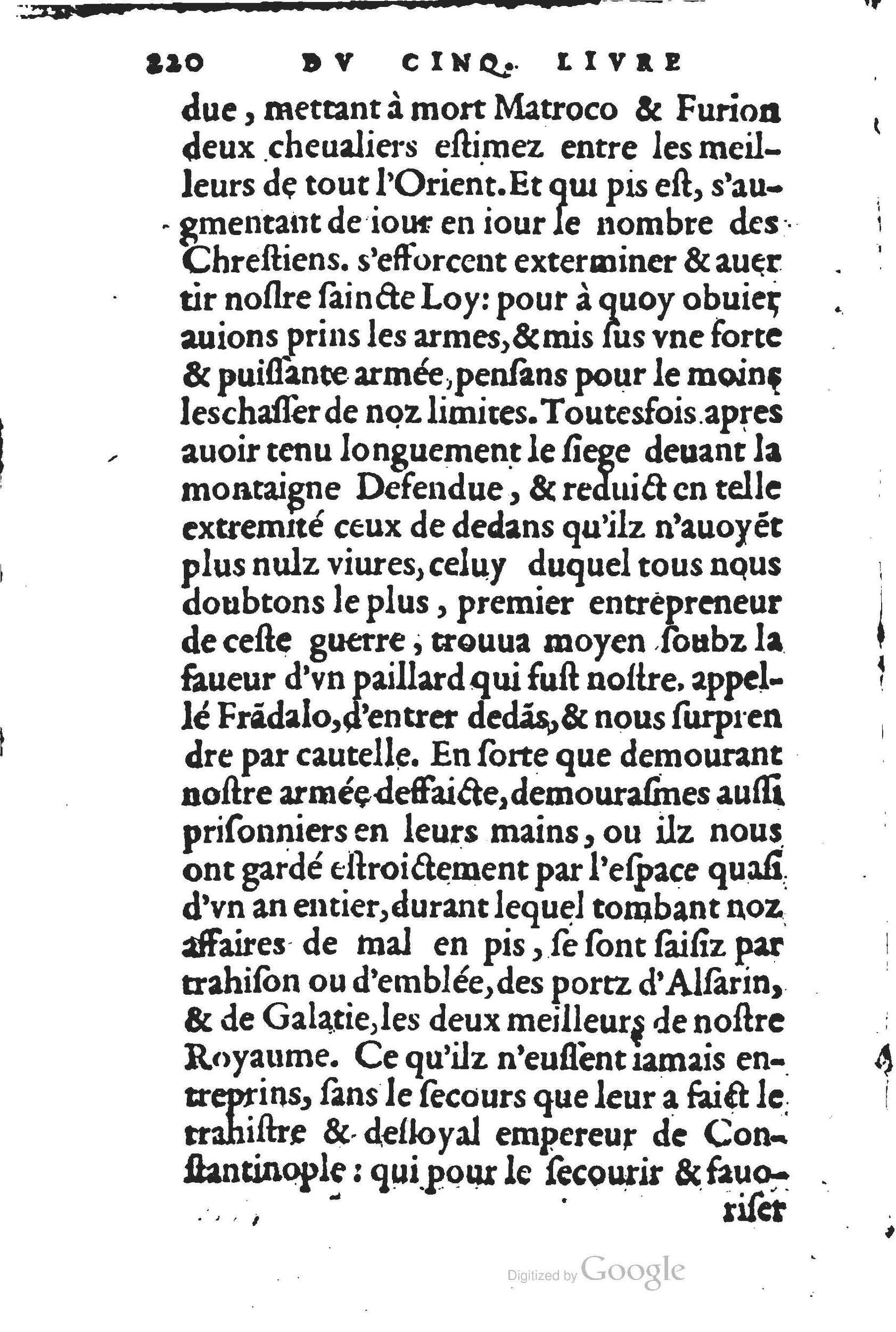 1560 - Jean d’Ogerolles et Gabriel Cotier Lyon - Trésor des Amadis - BSB Munich