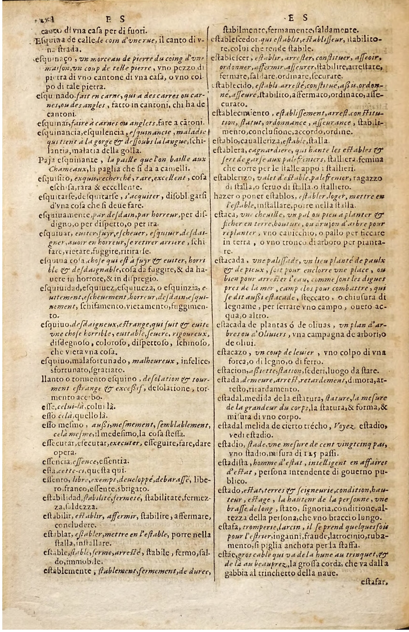 1627 - Jacques Crespin - Trésor des trois langues - Regensburg