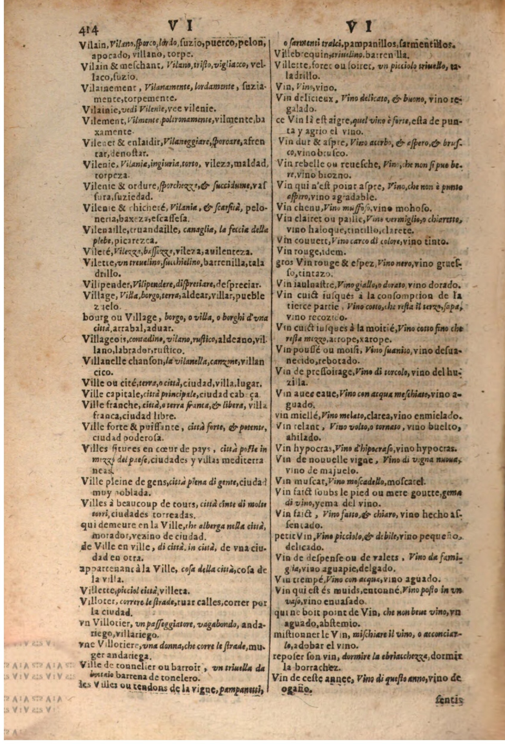 1637 - Jacques Crespin - Trésor des trois langues (Trois parties) - BSB Munich