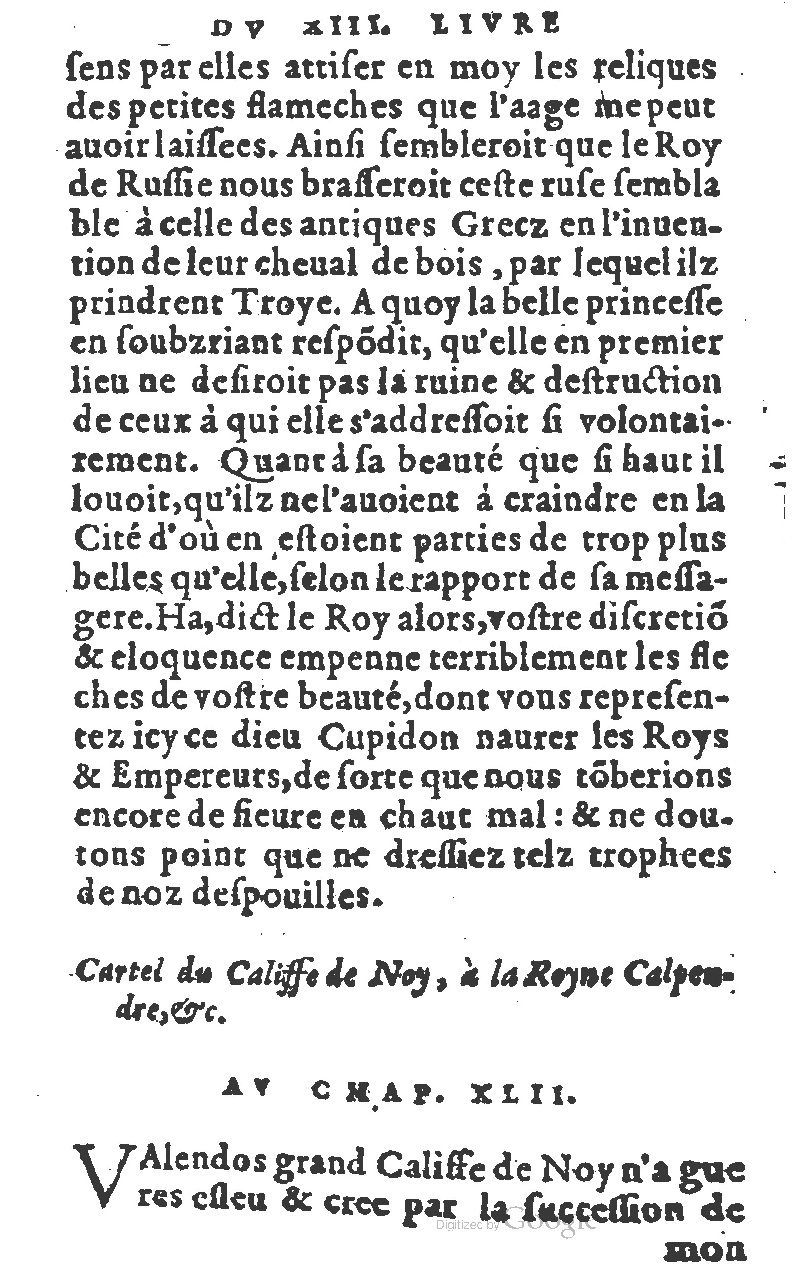 1582 - Jean Huguetan - Trésor des Amadis T. 1 - BM Lyon