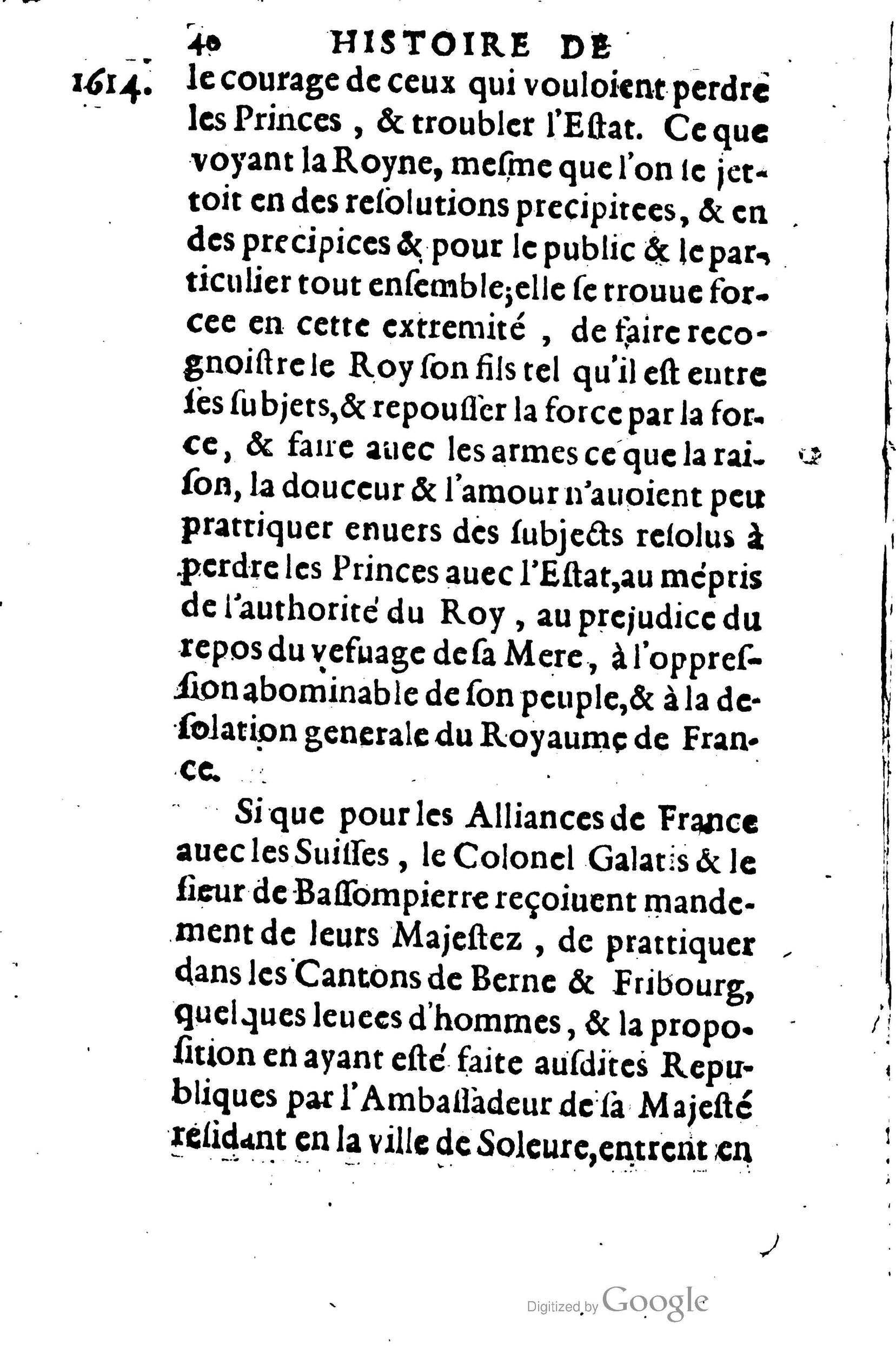 1623 - Joseph Bouillerot - Trésor de l’histoire générale de notre temps - BM Lyon