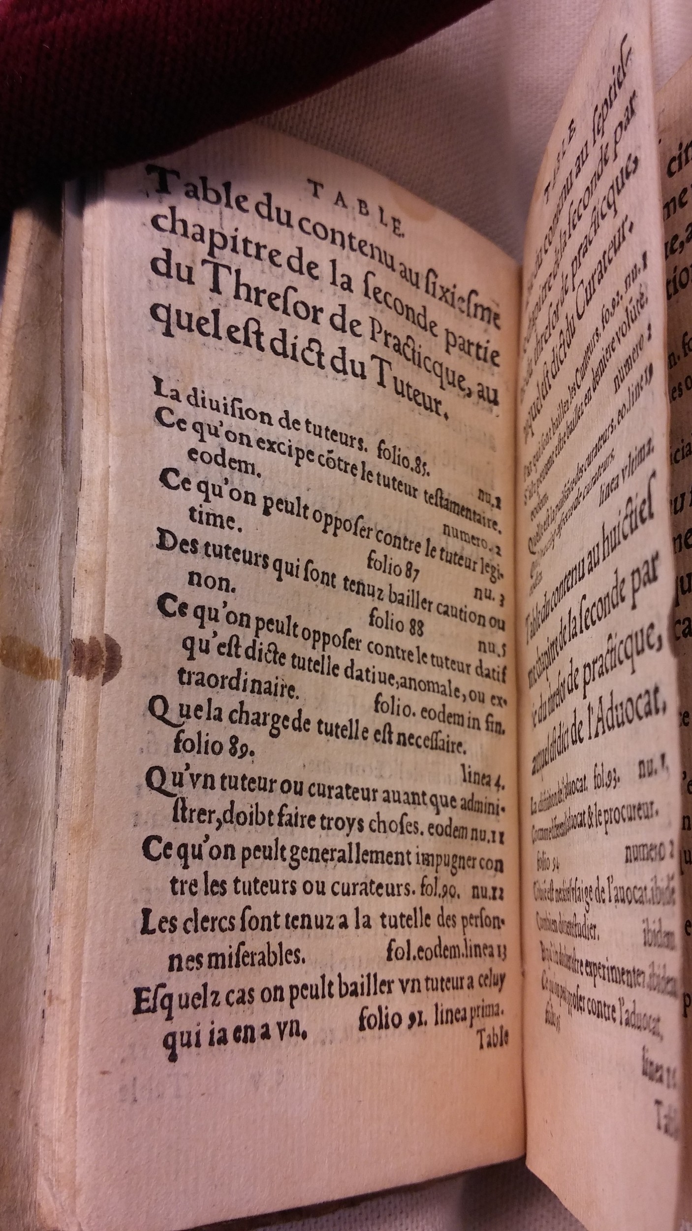 1549 - Jean Palier et Guillaume Regnault - Trésor de pratique pour les juges - BIS 1549 - Jean Palier et Guillaume Regnault - Trésor de pratique pour les juges - BIS
