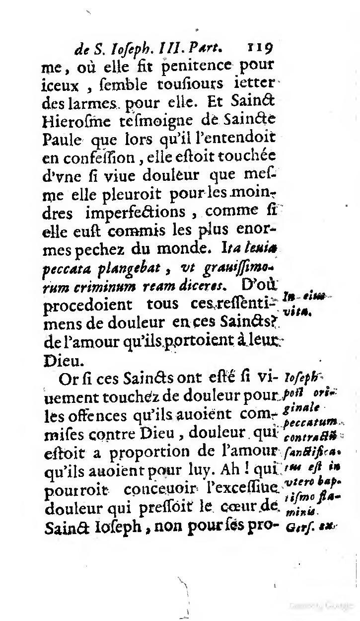 1646 - Jean Piot - Trésor inestimable de Saint-Joseph - BNC Rome