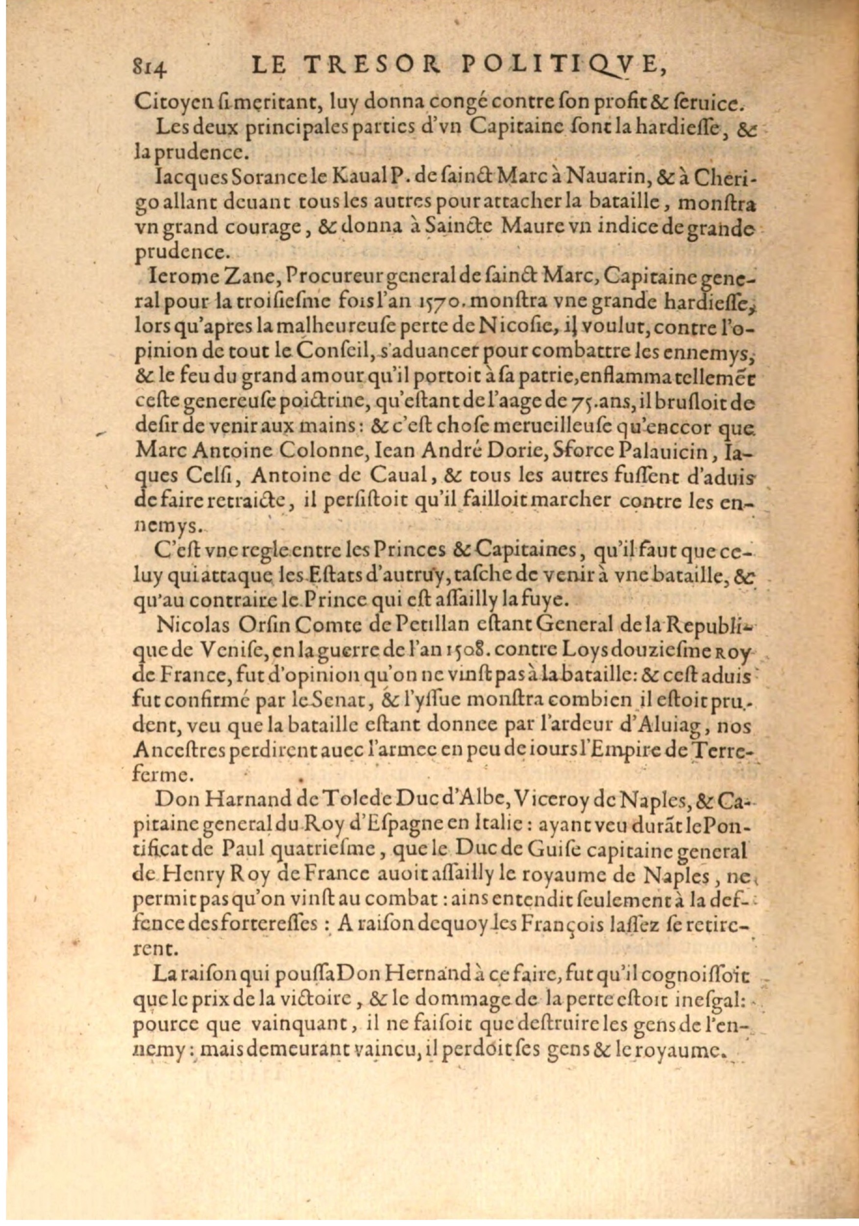 1608 - Nicolas Du Fossé - Trésor politique - BSB Munich