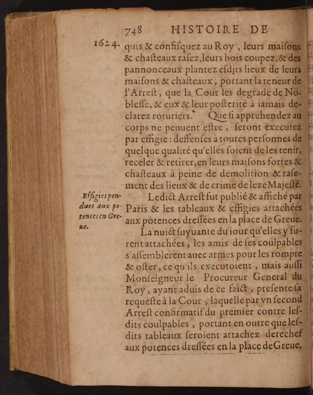 1626 - Joseph Bouillerot - Trésor de l’histoire générale de notre temps - BnF Arsenal