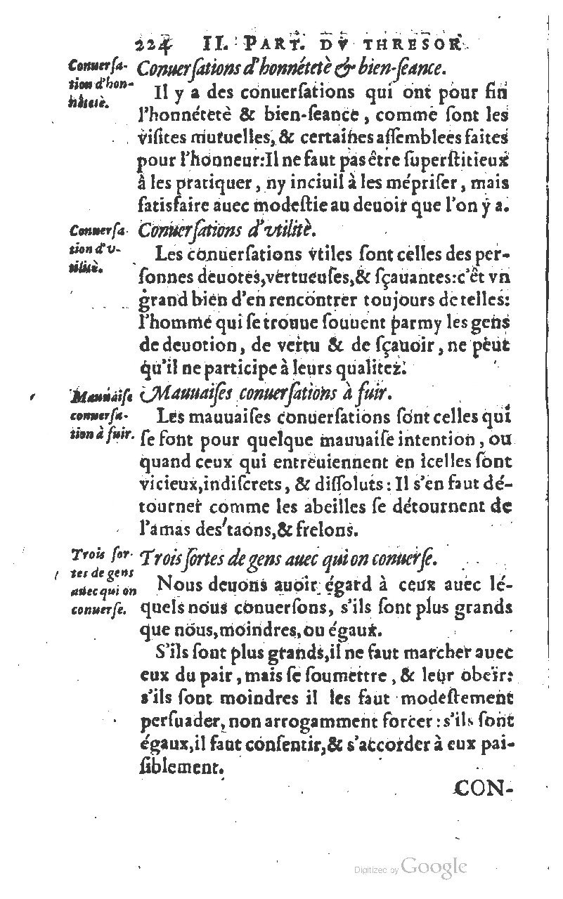1610 - Louis Coste - Trésor de l’éloquence française (Seconde partie) - BM Lyon