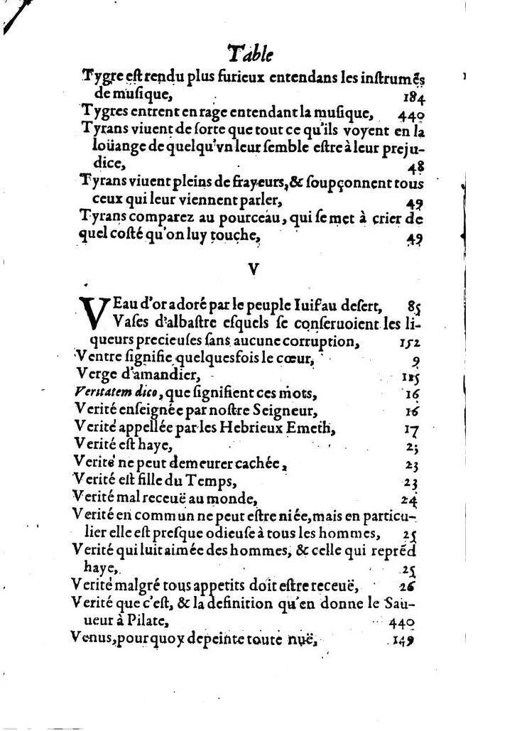 1607 - Nicolas Du Fossé - Trésor quadragésimal - T 02 - BM Lyon