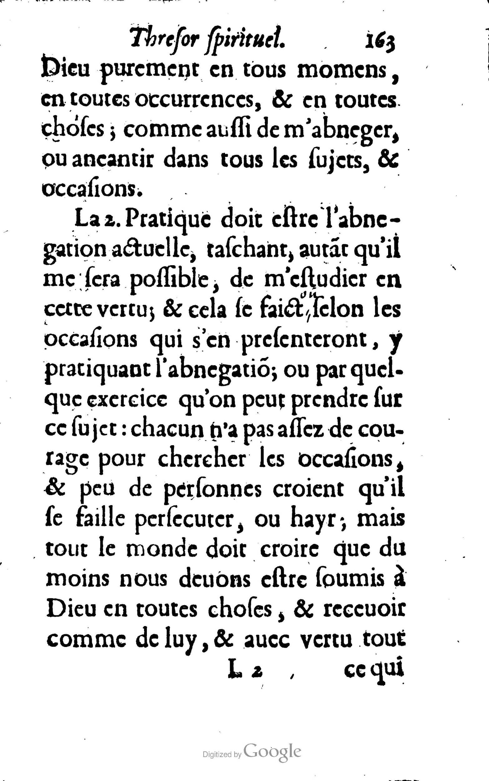 1633 - François Waudré - Trésor spirituel contenant les excellences du christianisme - BM Lyon