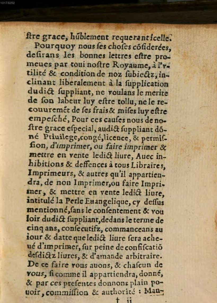 1548 - René Avril et Vivant Gaulterot - Perle précieuse évangélique et Trésor divin - BSB Munich