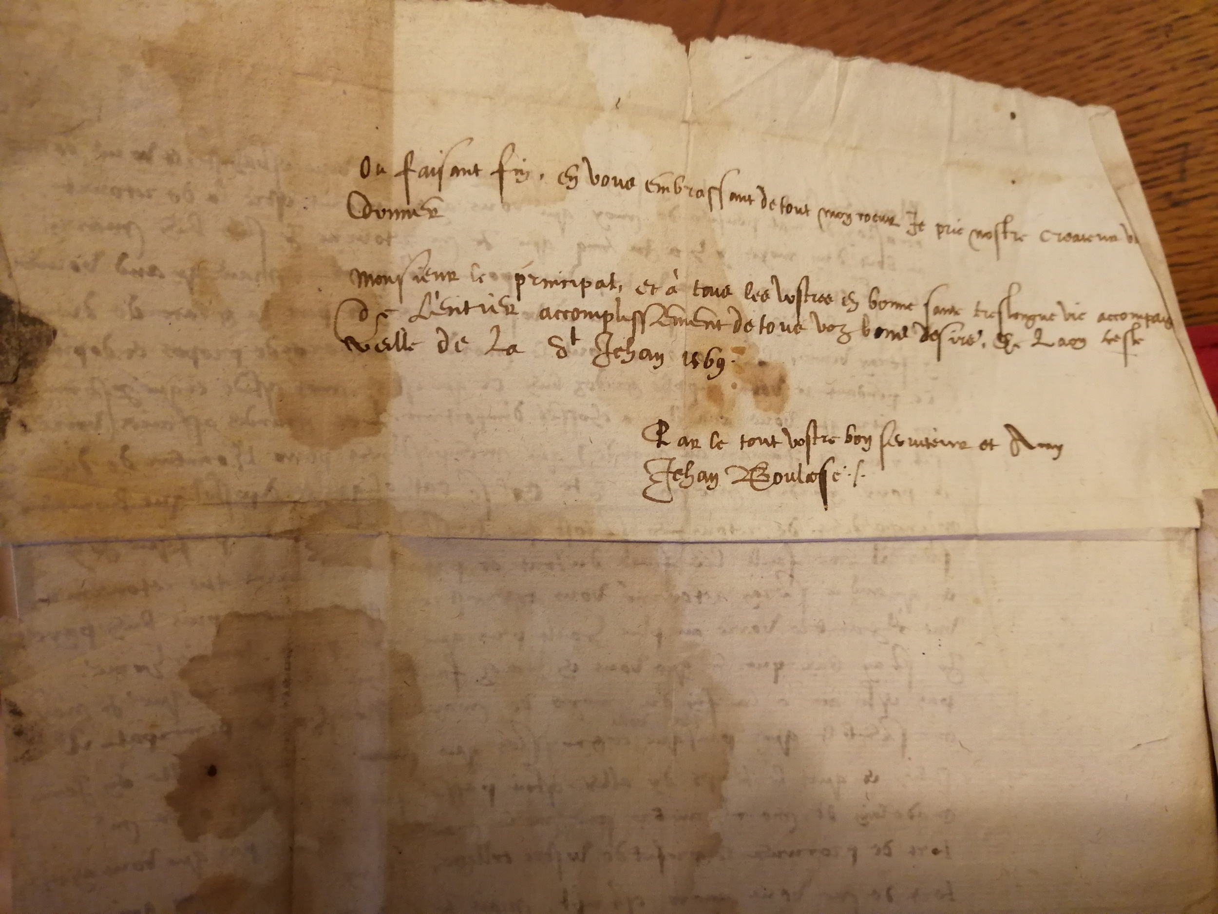 1578 - Nicolas Chesneau - Trésor et entière histoire de la triomphante victoire du corps de Dieu sur l’esprit malin - Bibliothèque Sainte-Geneviève