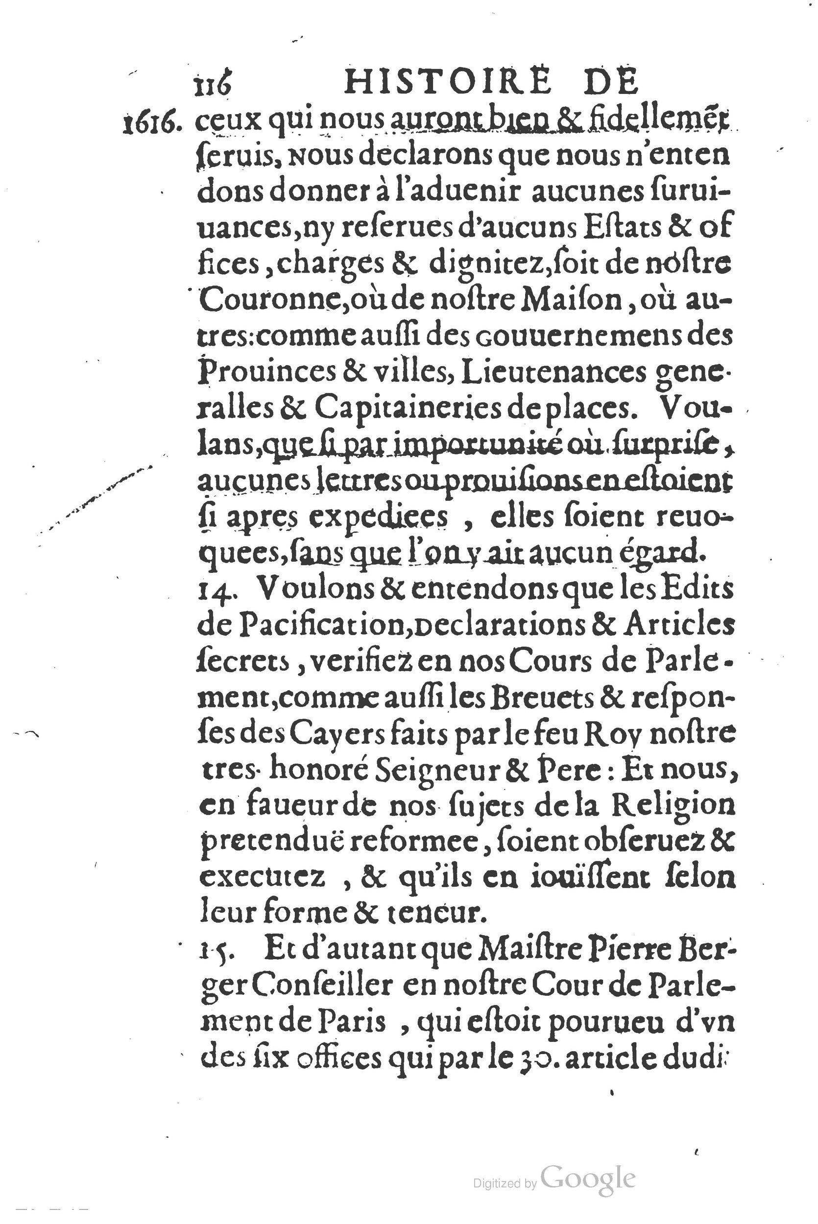 1626 - Joseph Bouillerot - Trésor de l’histoire générale de notre temps - BSB Munich