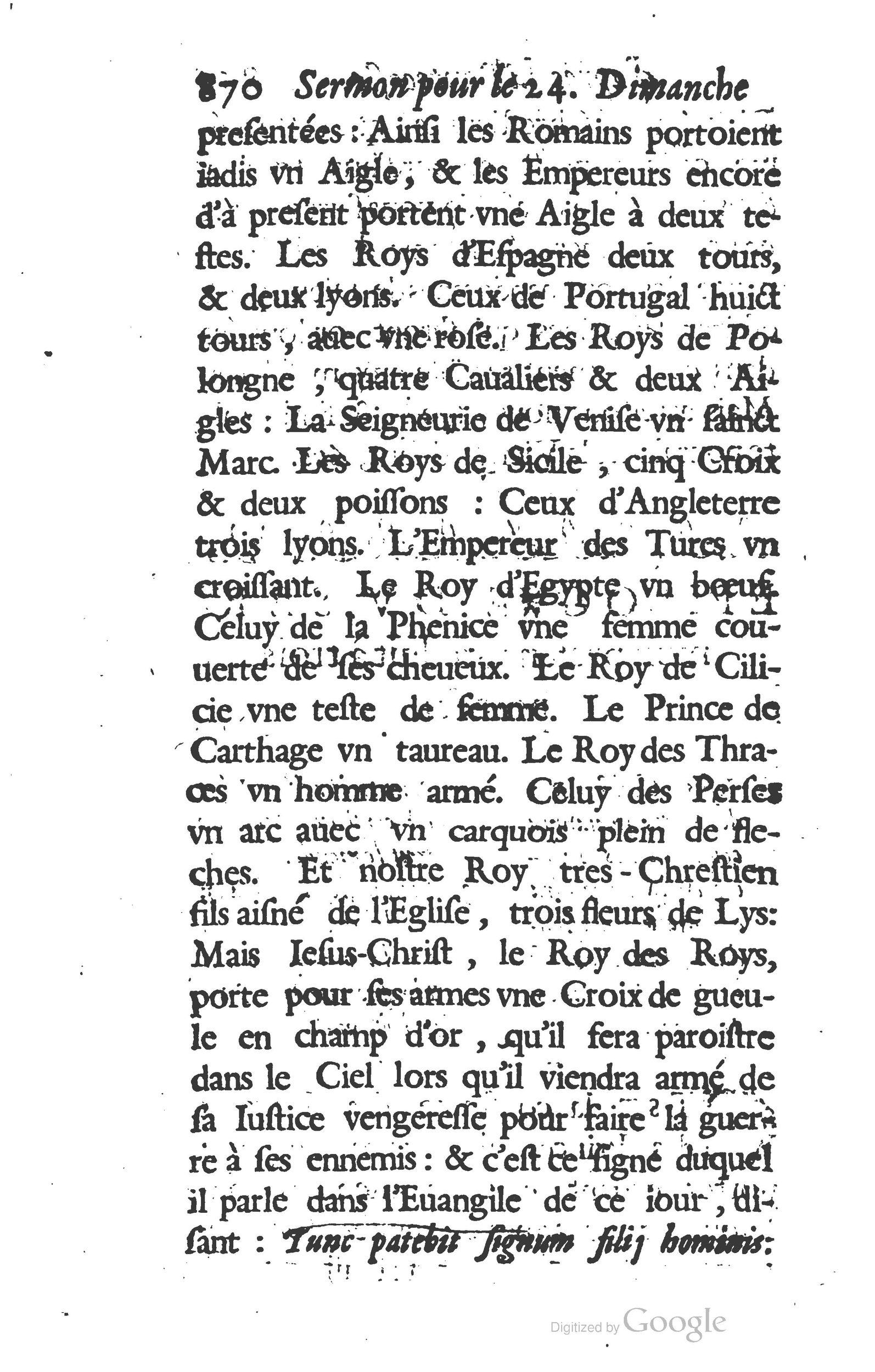 1629 - Manassés de Préaulx - Sermons ou Trésors de la piété chrétienne - BM Lyon