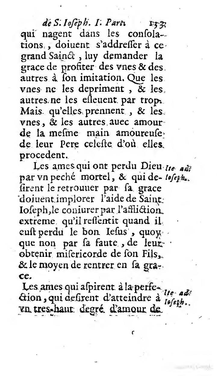 1646 - Jean Piot - Trésor inestimable de Saint-Joseph - BNC Rome