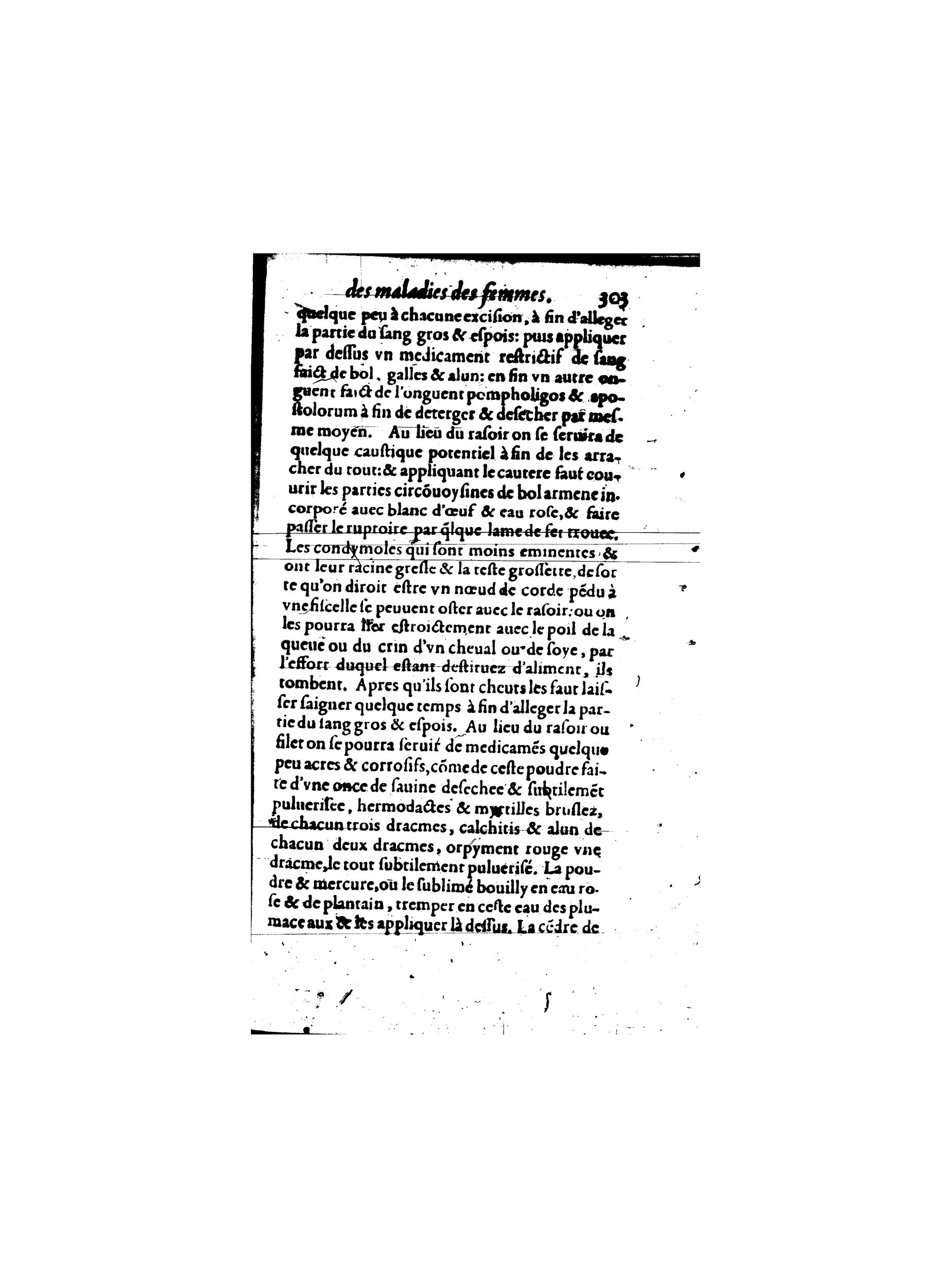 1587 - Jacques du Puis - Trésor des remèdes secrets pour les maladies des femmes - BnF