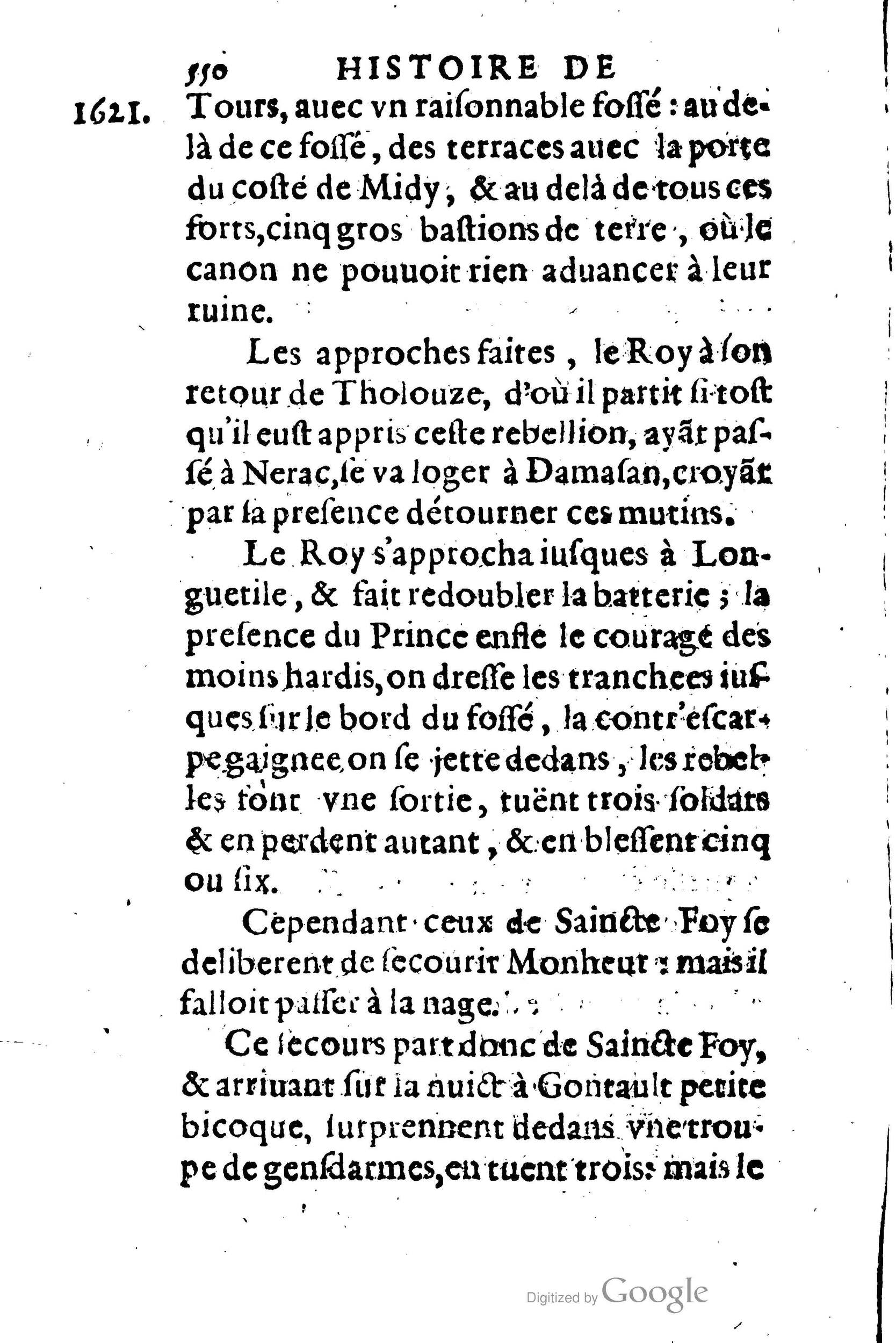 1623 - Joseph Bouillerot - Trésor de l’histoire générale de notre temps - BM Lyon