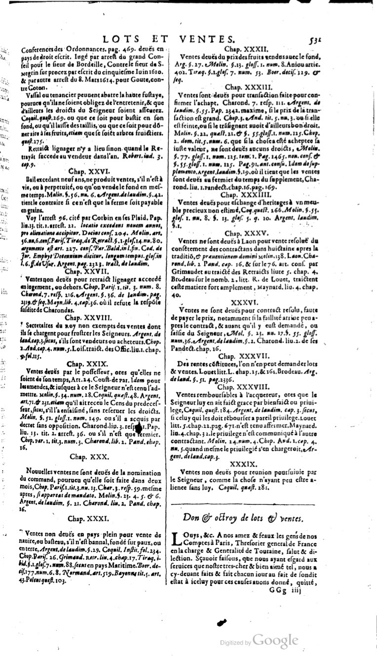 1629 - Veuve Nicolas Buon - Trésor du droit français (29620 T. 2) - BM Lyon