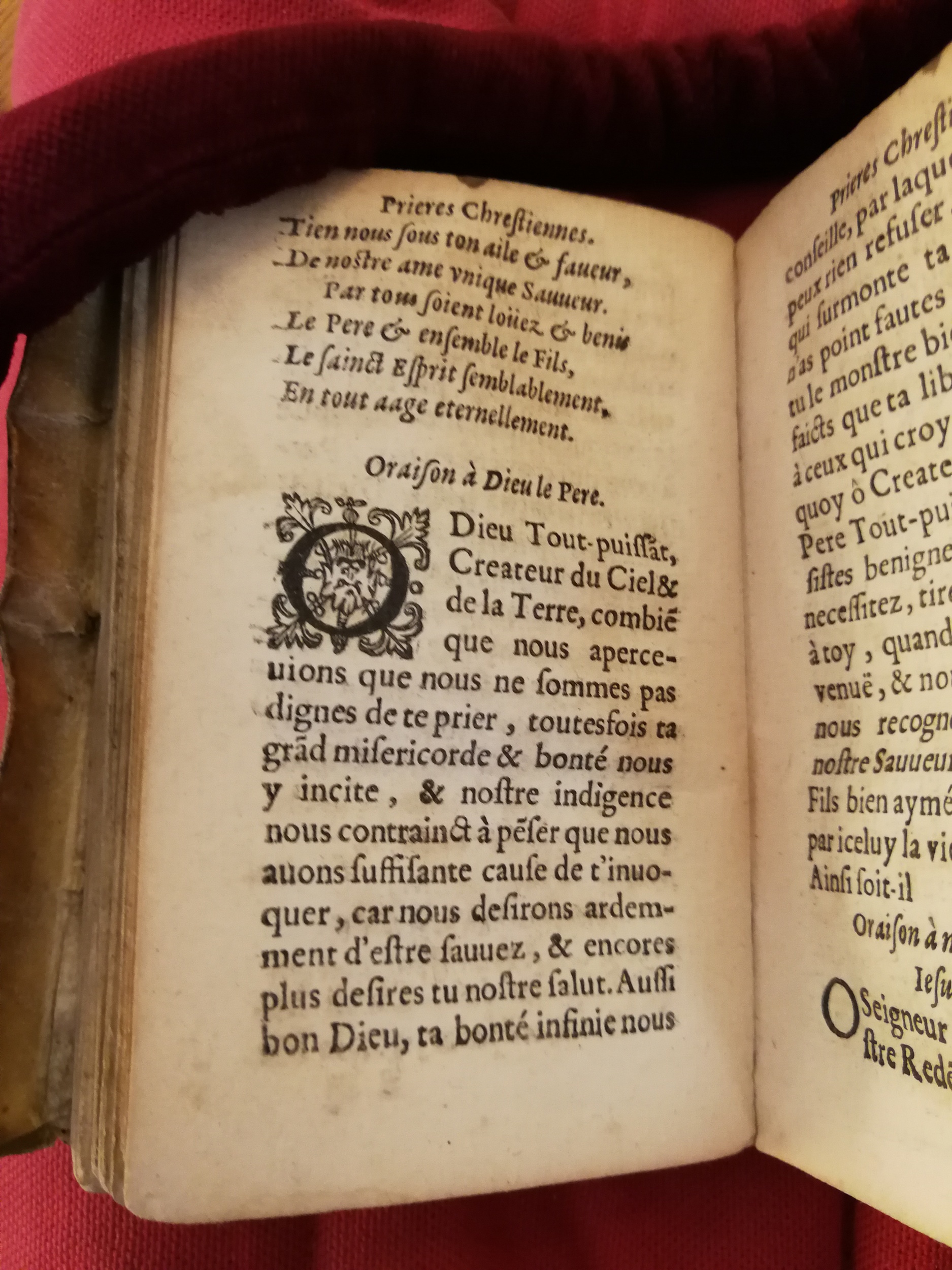 1598 - Barthélemy Macé - Trésor des prières, oraisons et instructions chrétiennes - Bibliothèque Sainte-Geneviève