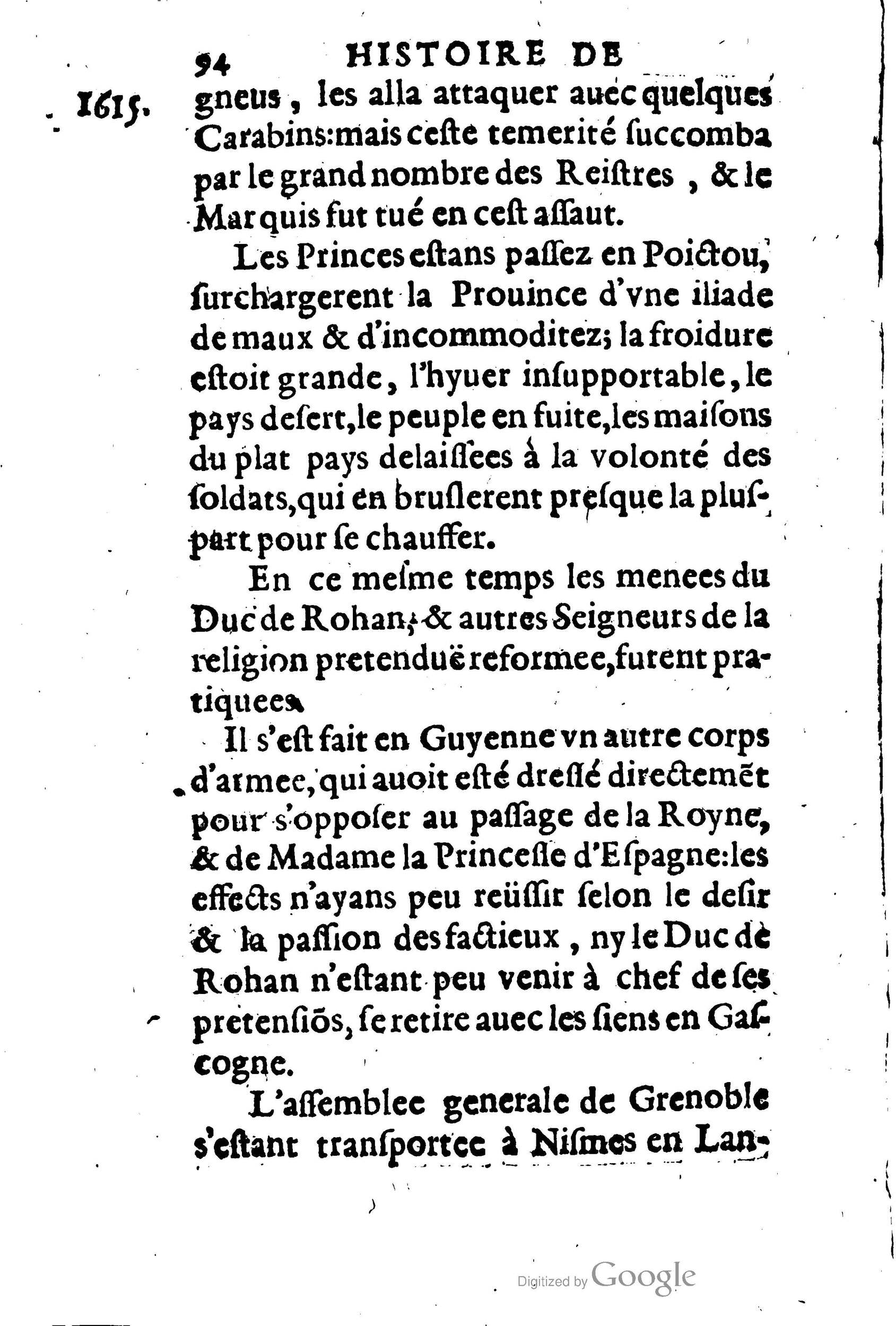 1623 - Joseph Bouillerot - Trésor de l’histoire générale de notre temps - BM Lyon