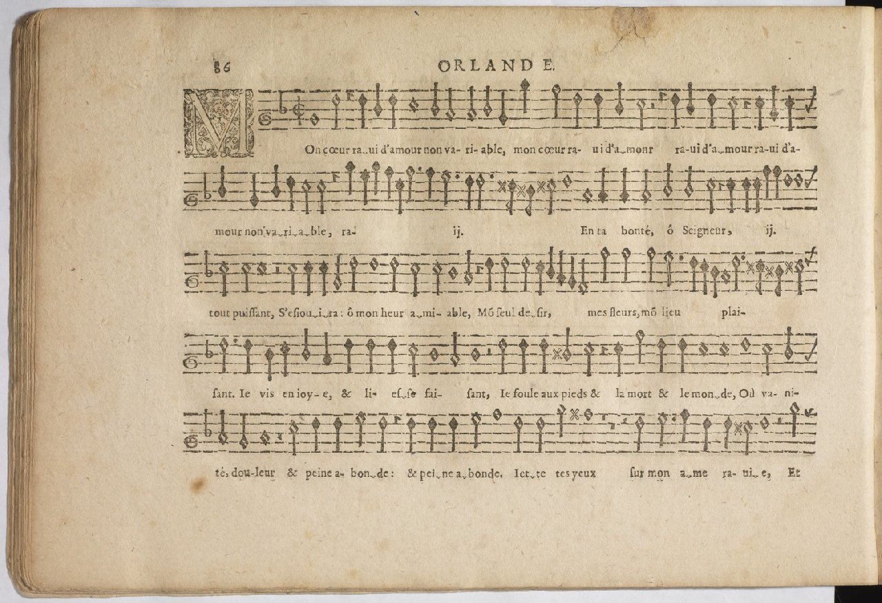 1594 - Paul Marceau - Trésor de musique d&#039;Orlande de Lassus, Superius, Bassus, Tenor, Quinta pars - BnF