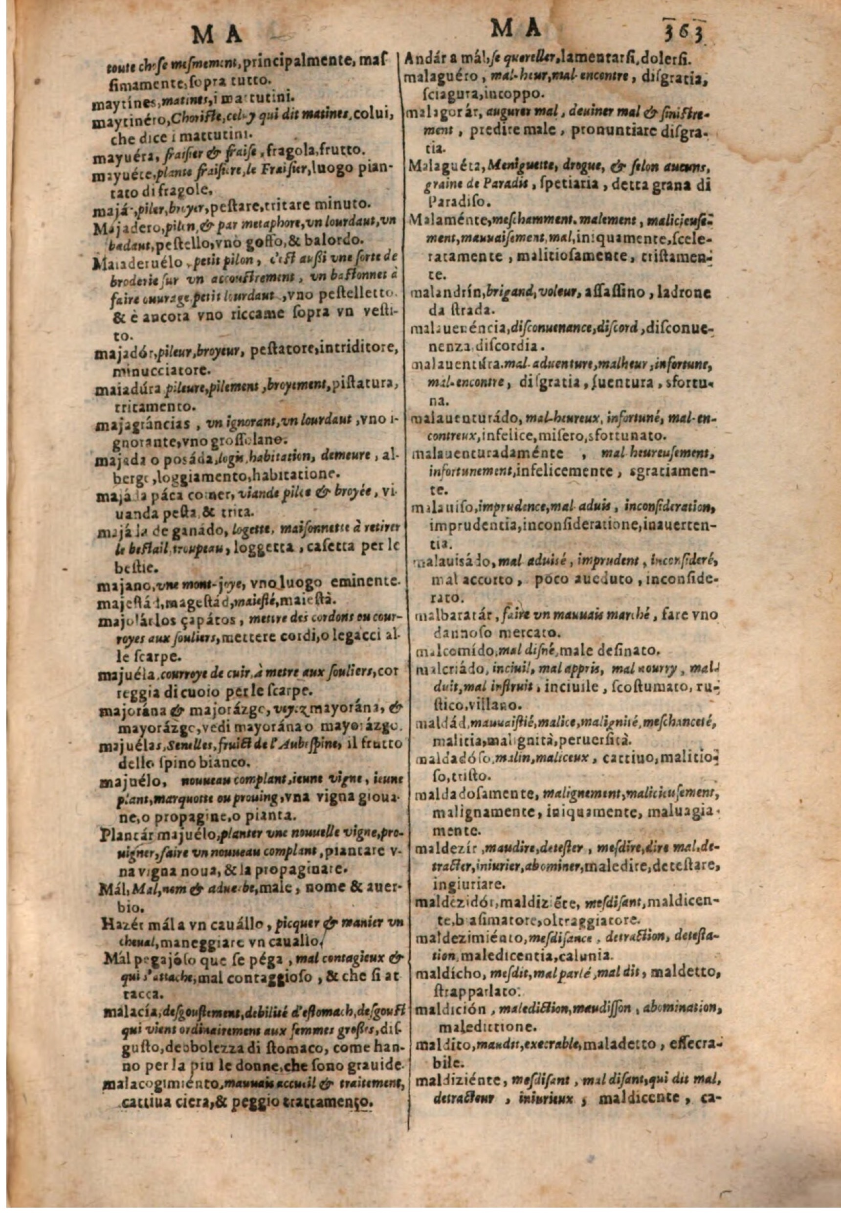 1637 - Jacques Crespin - Trésor des trois langues (Trois parties) - BSB Munich 1637 - Jacques Crespin - Trésor des trois langues (Trois parties) - BSB Munich