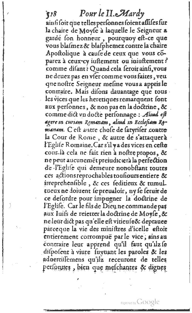 1607 - Nicolas Du Fossé - Trésor quadragésimal - T 01 - BM Lyon