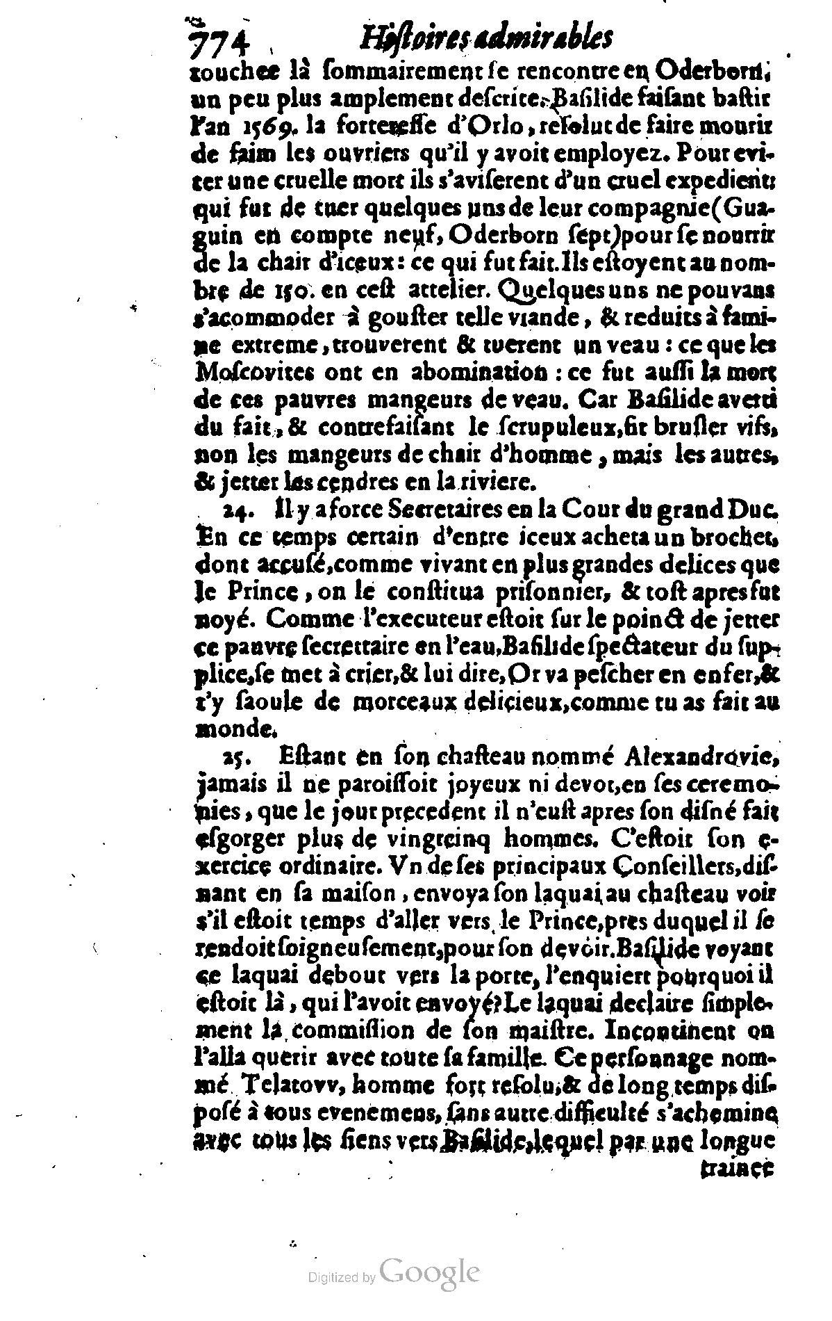 1628 - Jacques Crespin - Trésor d’histoires admirables et mémorables - BSB Munich