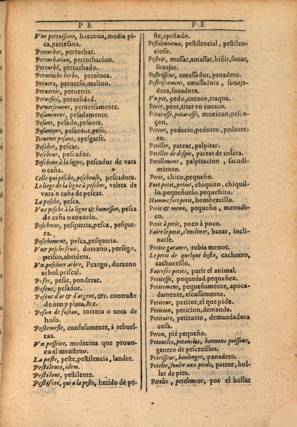 1607 - Marc Orry - Trésor des deux langues espagnole et française (Première et Seconde parties) - ÖNB Wien