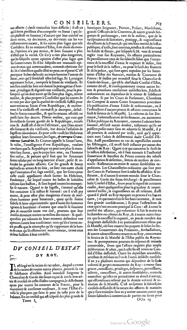 1629 - Veuve Nicolas Buon - Trésor du droit français (21754 T. 1) - BM Lyon