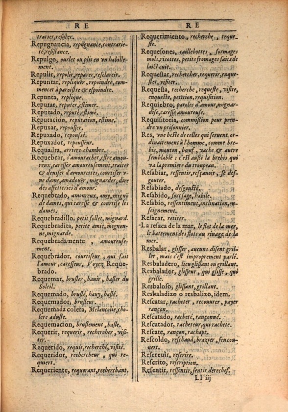 1607 - Marc Orry - Trésor des deux langues espagnole et française (Première et Seconde parties) - ÖNB Wien