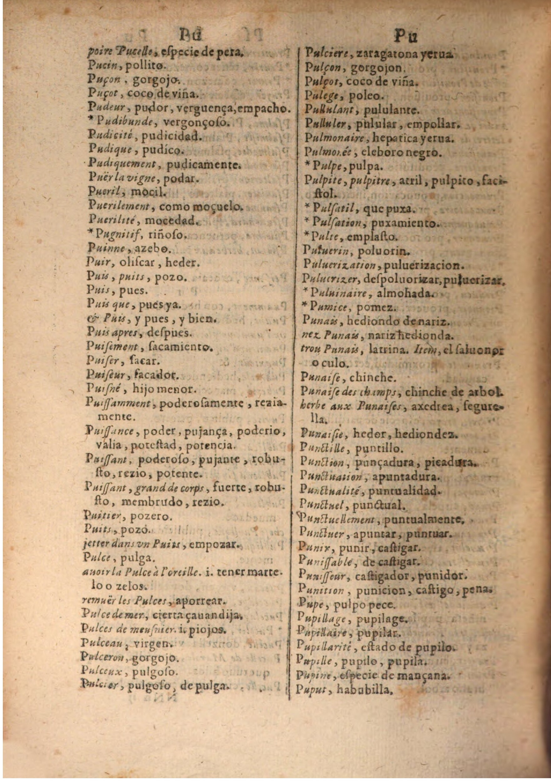 1645 - A. de Sommaville et A. Courbé - Trésor des deux langues espagnole et française (Seconde partie) - BSB Munich