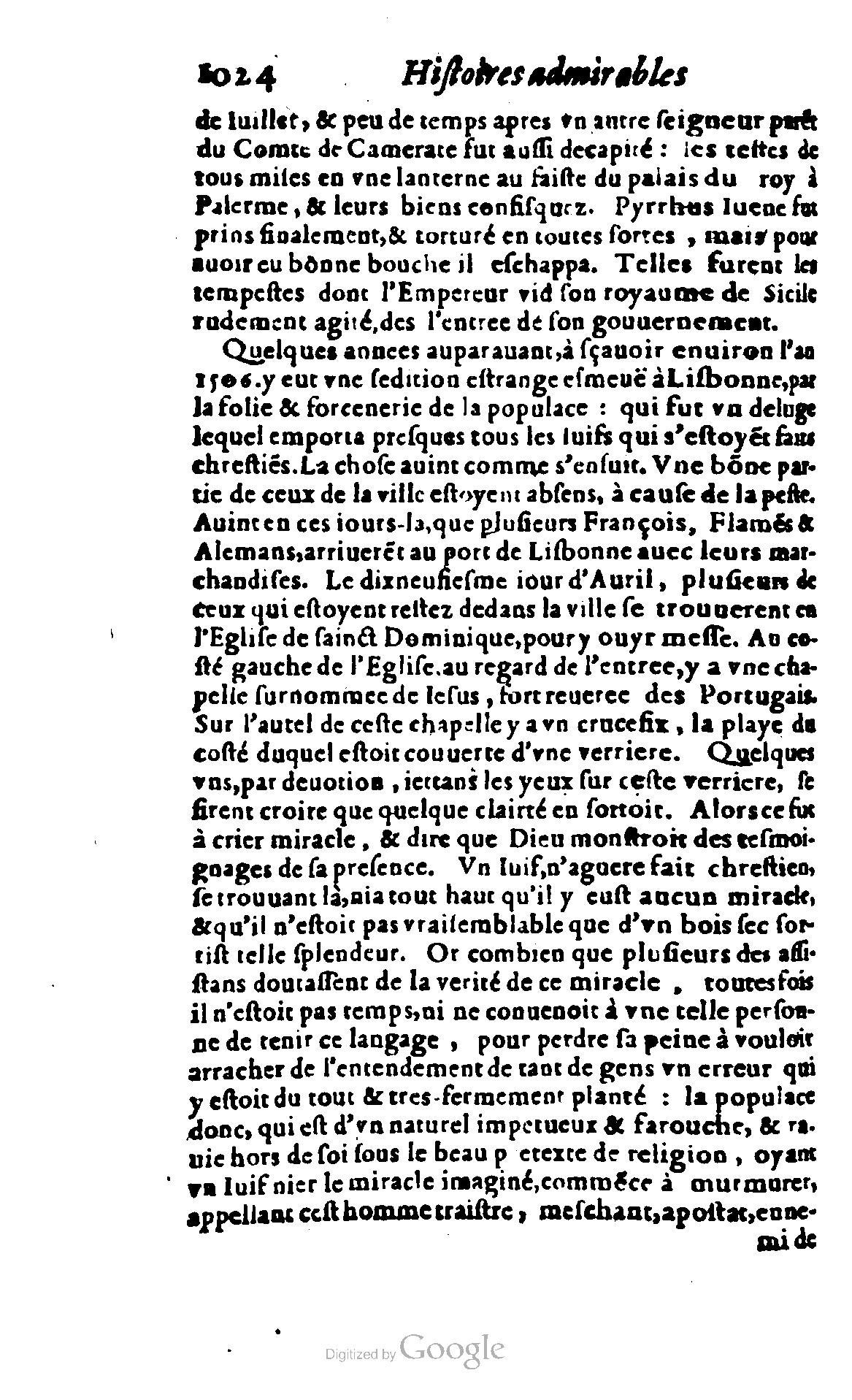 1620 - Samuel Crespin - Trésor d’histoires admirables et mémorables - BCU Lausanne