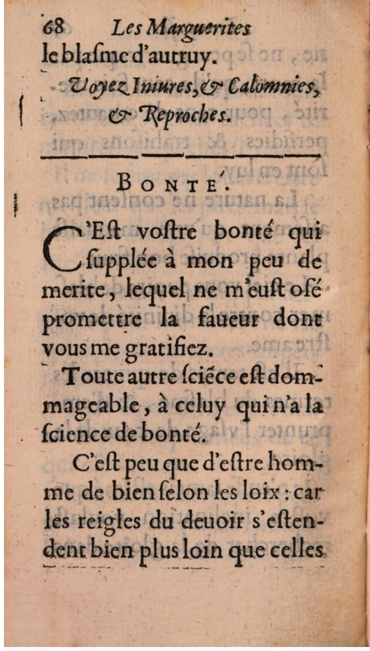 1608 - Théodore Reinsart - Les Marguerites françaises ou Trésor des Fleurs du bien-dire - BSB Munich