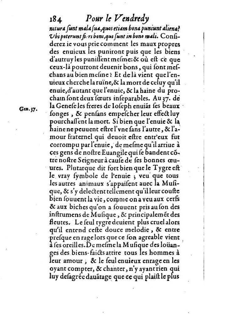 1607 - Nicolas Du Fossé - Trésor quadragésimal - T 02 - BM Lyon
