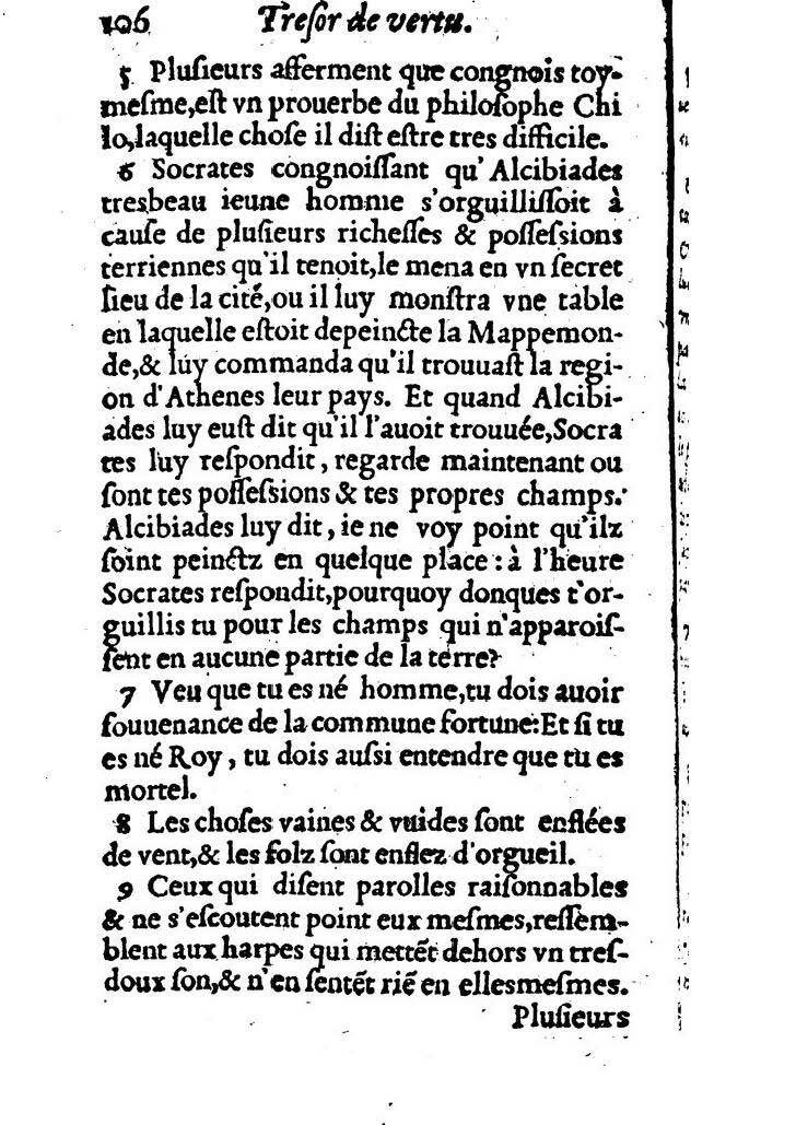 1558 - Nicolas Perrineau et Jean Temporal - Trésor de vertu - BM Lyon 1558 - Nicolas Perrineau et Jean Temporal - Trésor de vertu - BM Lyon