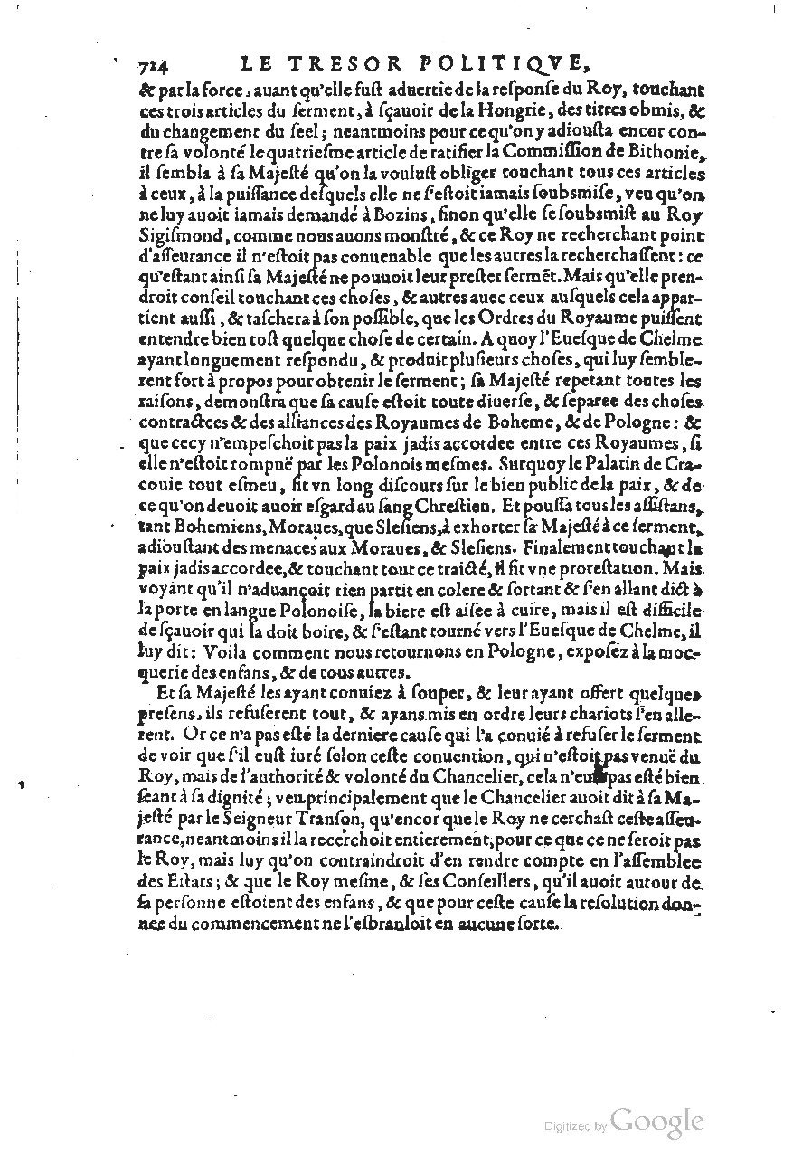 1611 - Pierre Chevalier - Trésor politique - UGent
