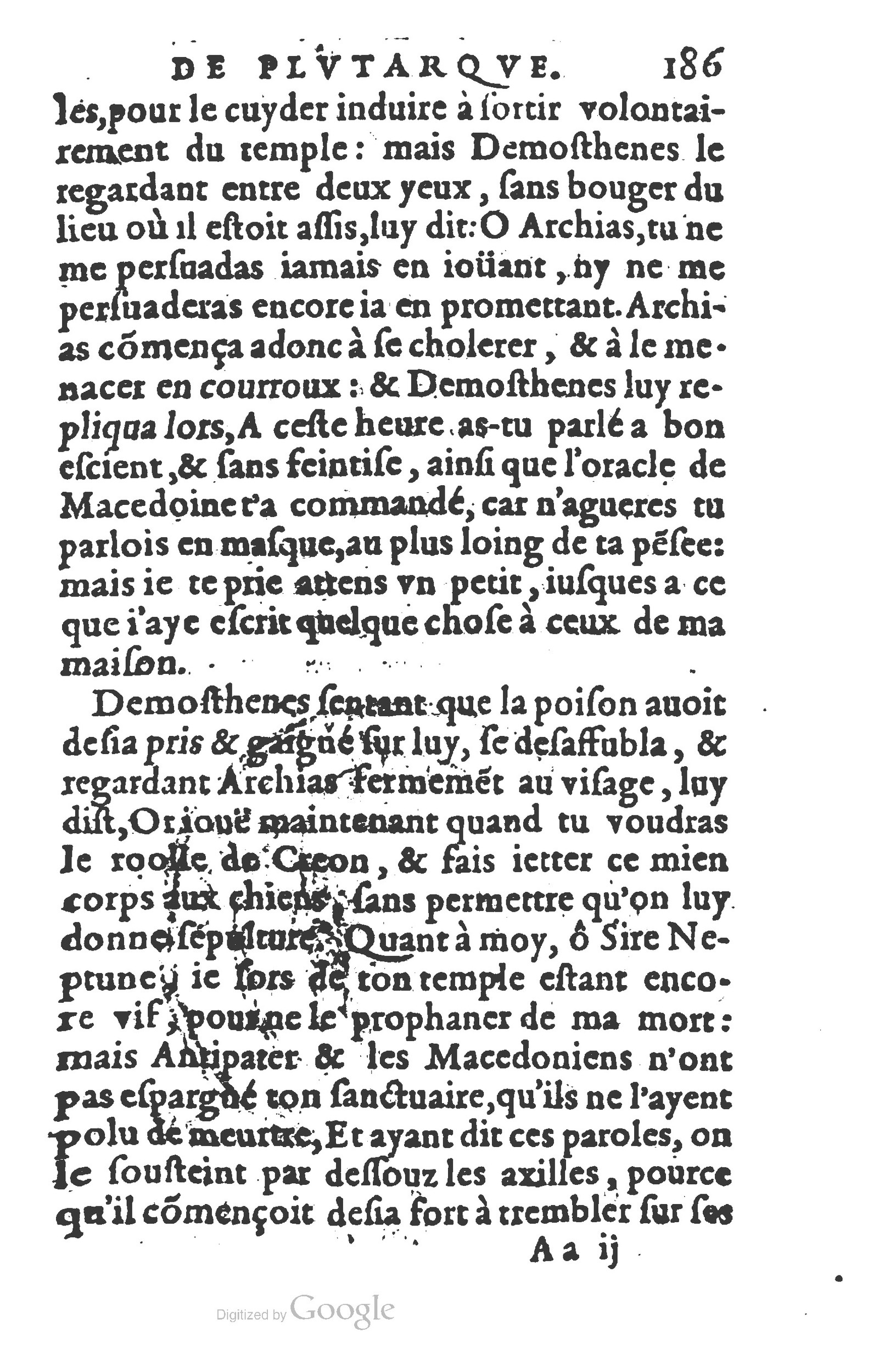 1577 - Claude Micard - Trésor des vies de Plutarque - BSB Munich