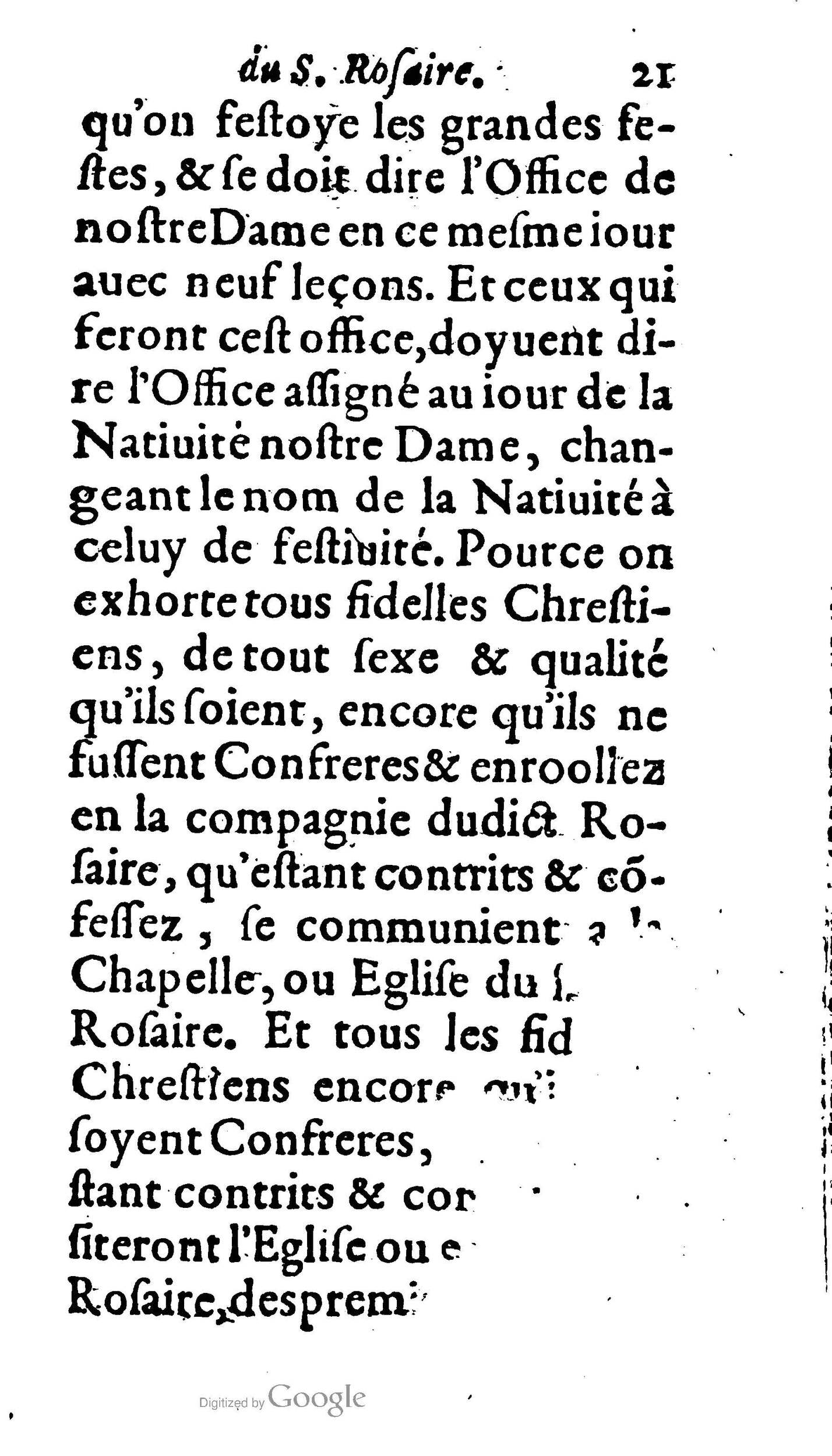 1604 - Jean Le Bouc - Trésor des indulgences du Saint Rosaire - BM Lyon